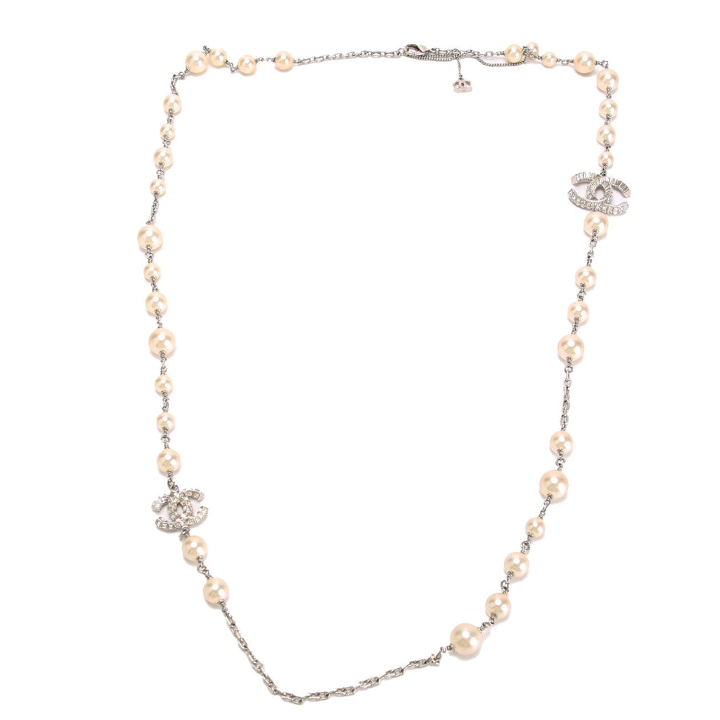 Crystal CC Pearl long