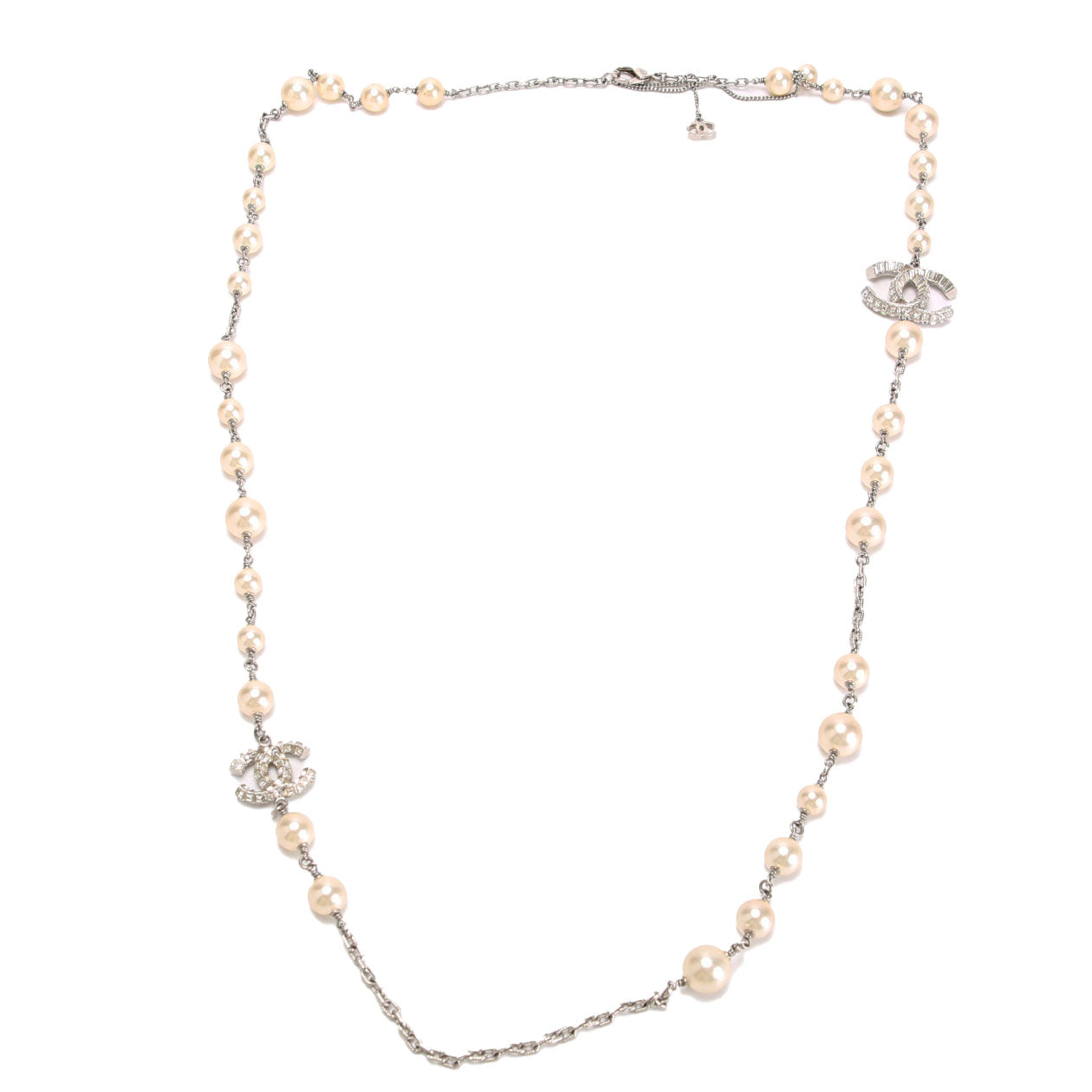 Crystal CC Pearl long