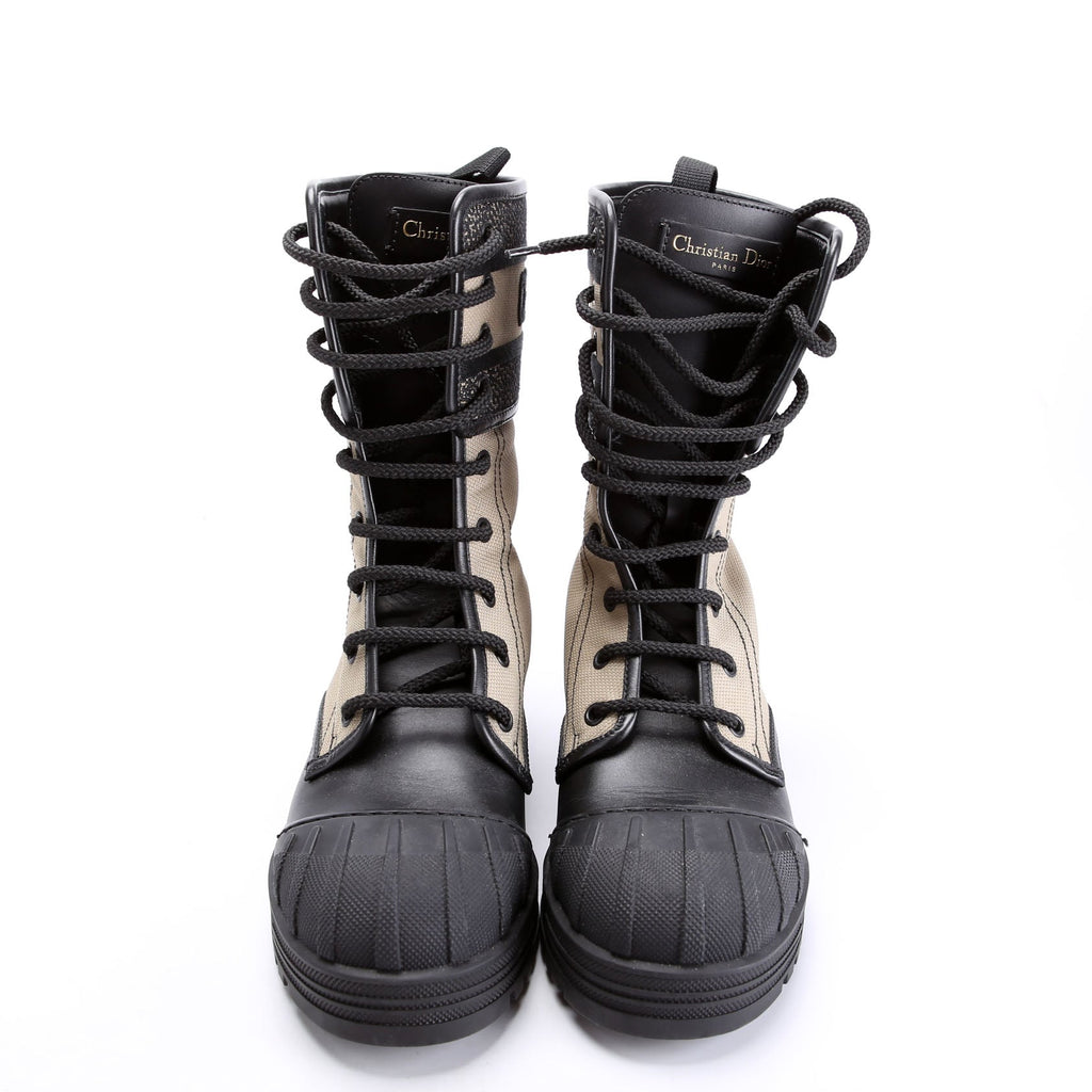 D-Major Lace-Up Ankle Boots Size 36