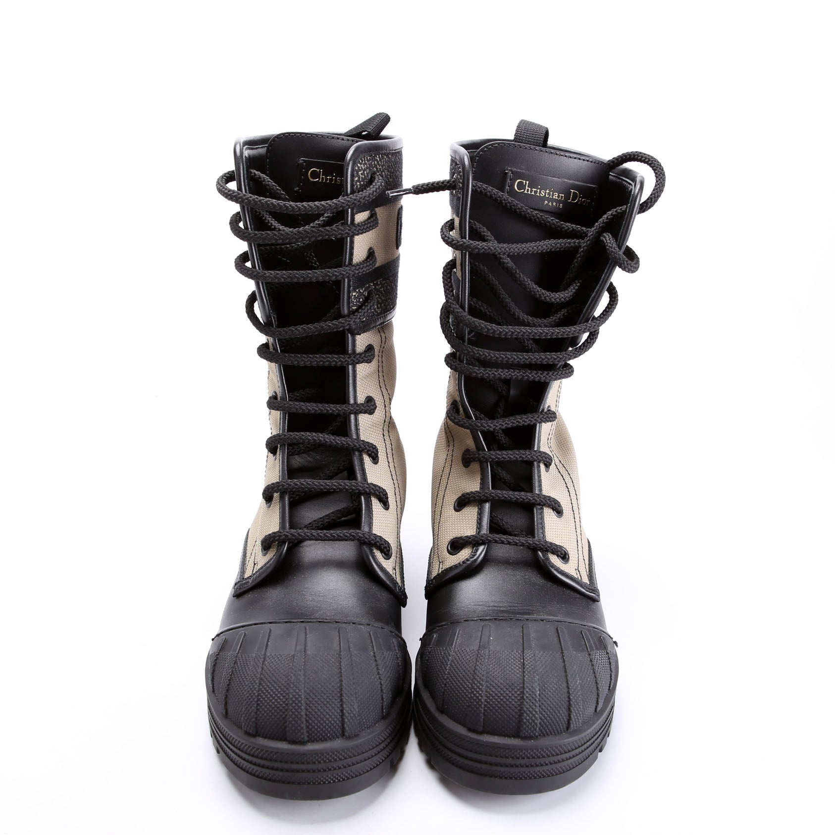 D-Major Lace-Up Ankle Boots Size 36
