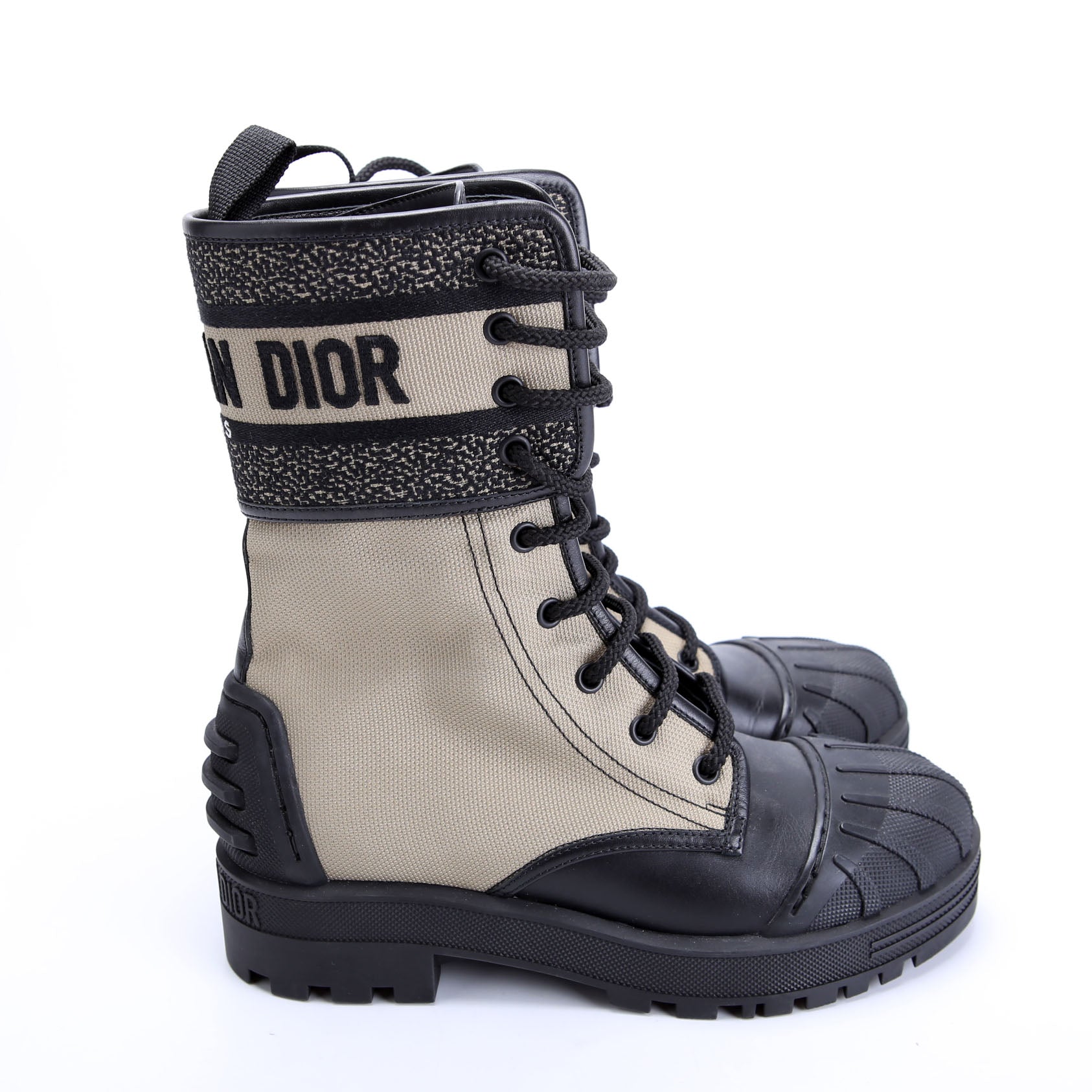 D-Major Lace-Up Ankle Boots Size 36