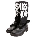 Dior D-Major Miss Dior Ankle Boots Size 36 Black/White