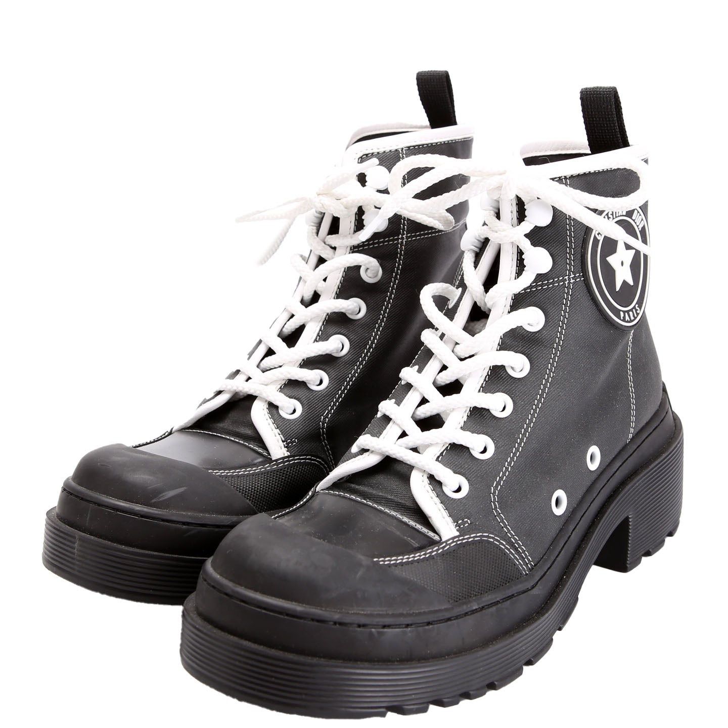 Dior D-Rise Combat Boots Size 36