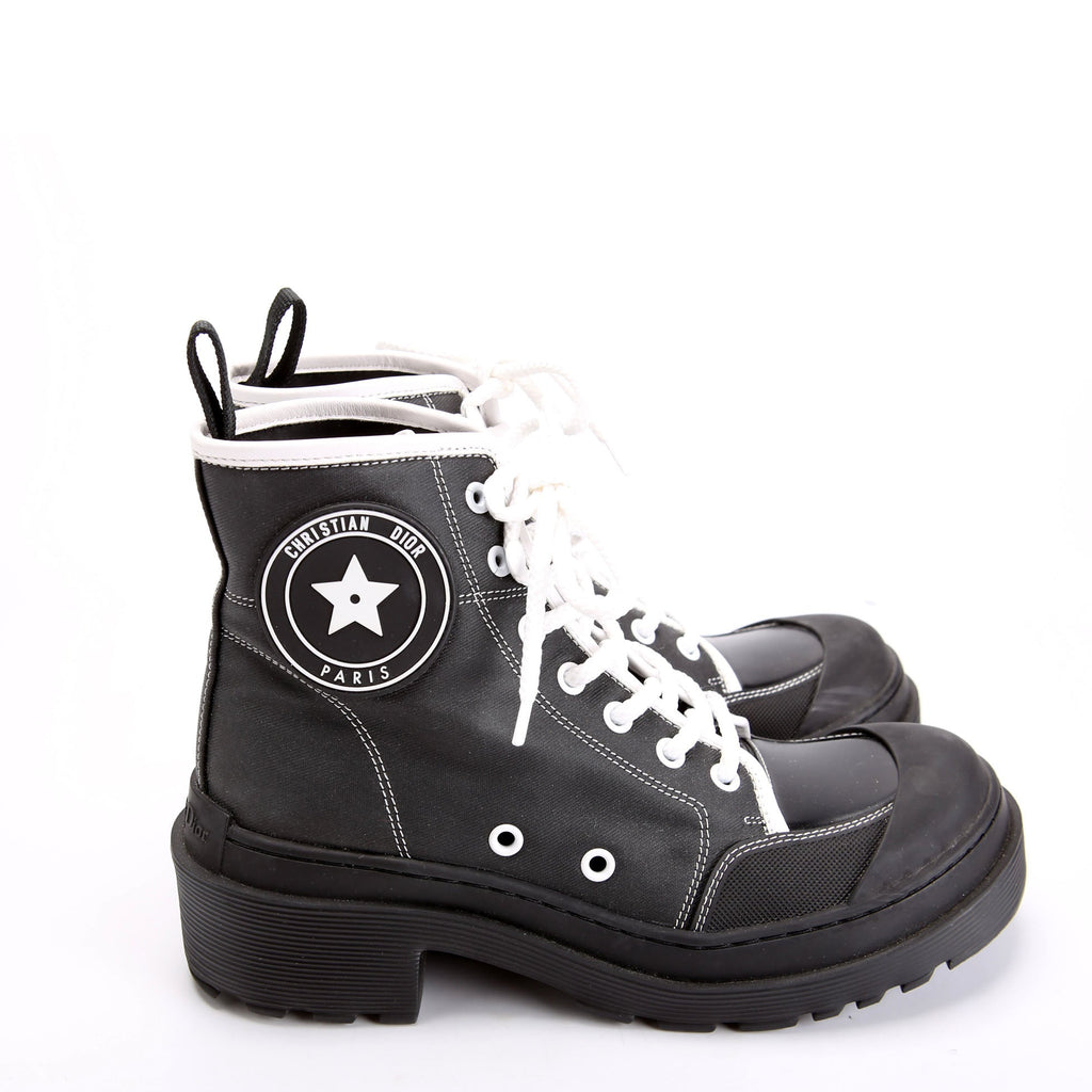 Dior D-Rise Combat Boots Size 36