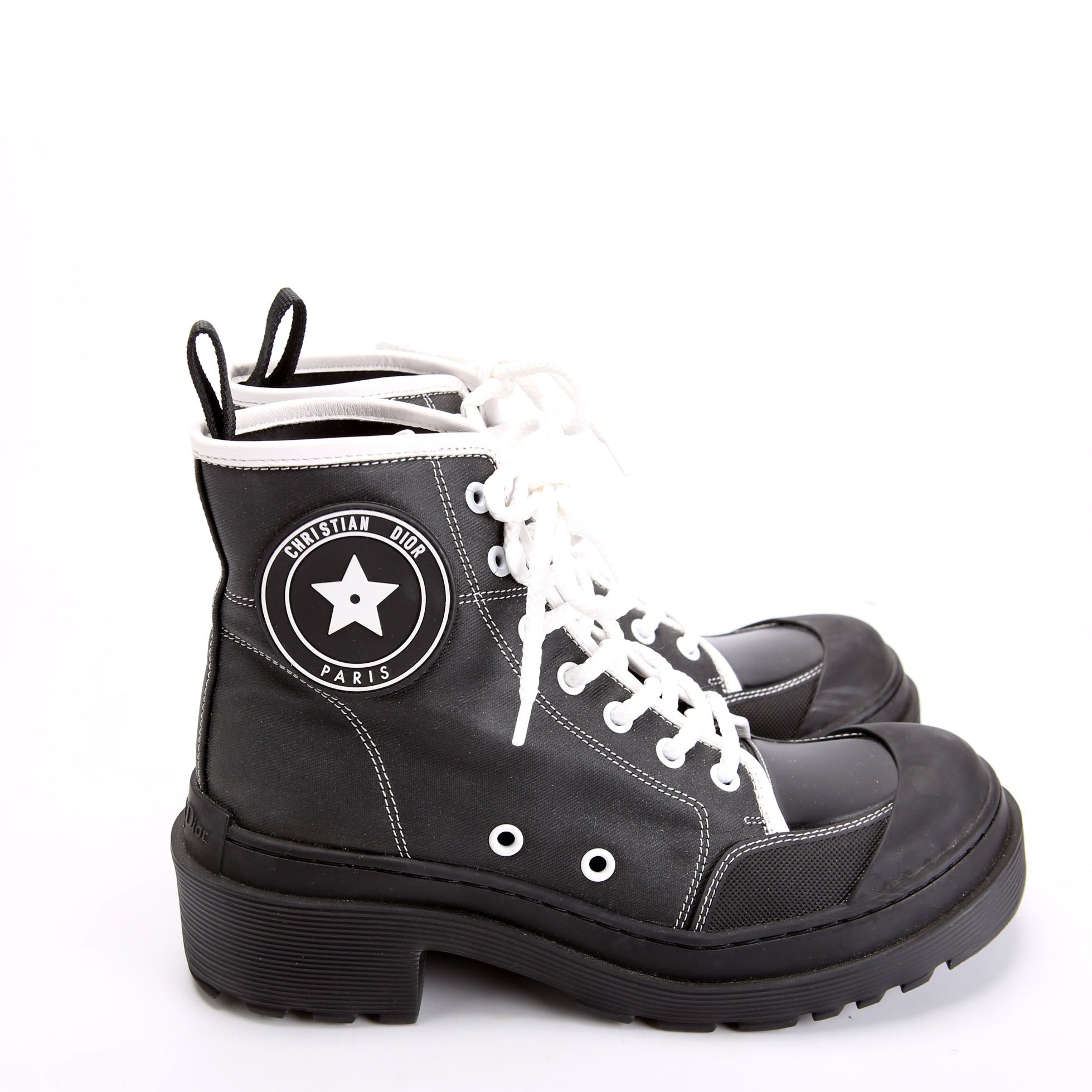 Dior D-Rise Combat Boots Size 36