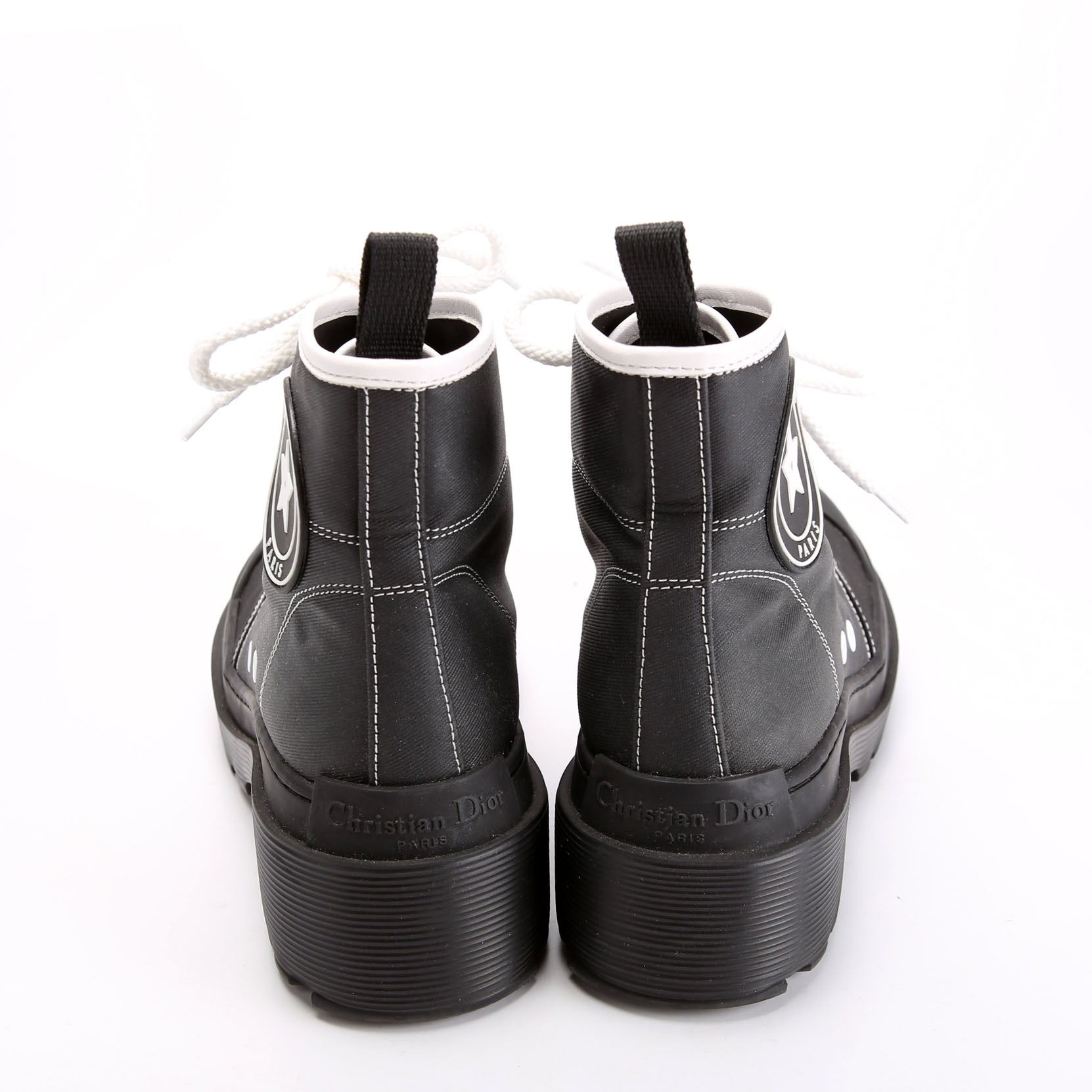 Dior D-Rise Combat Boots Size 36