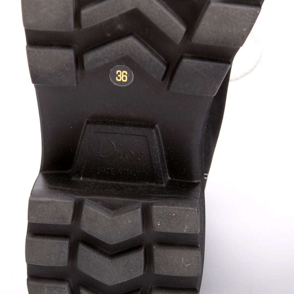 Dior D-Rise Combat Boots Size 36