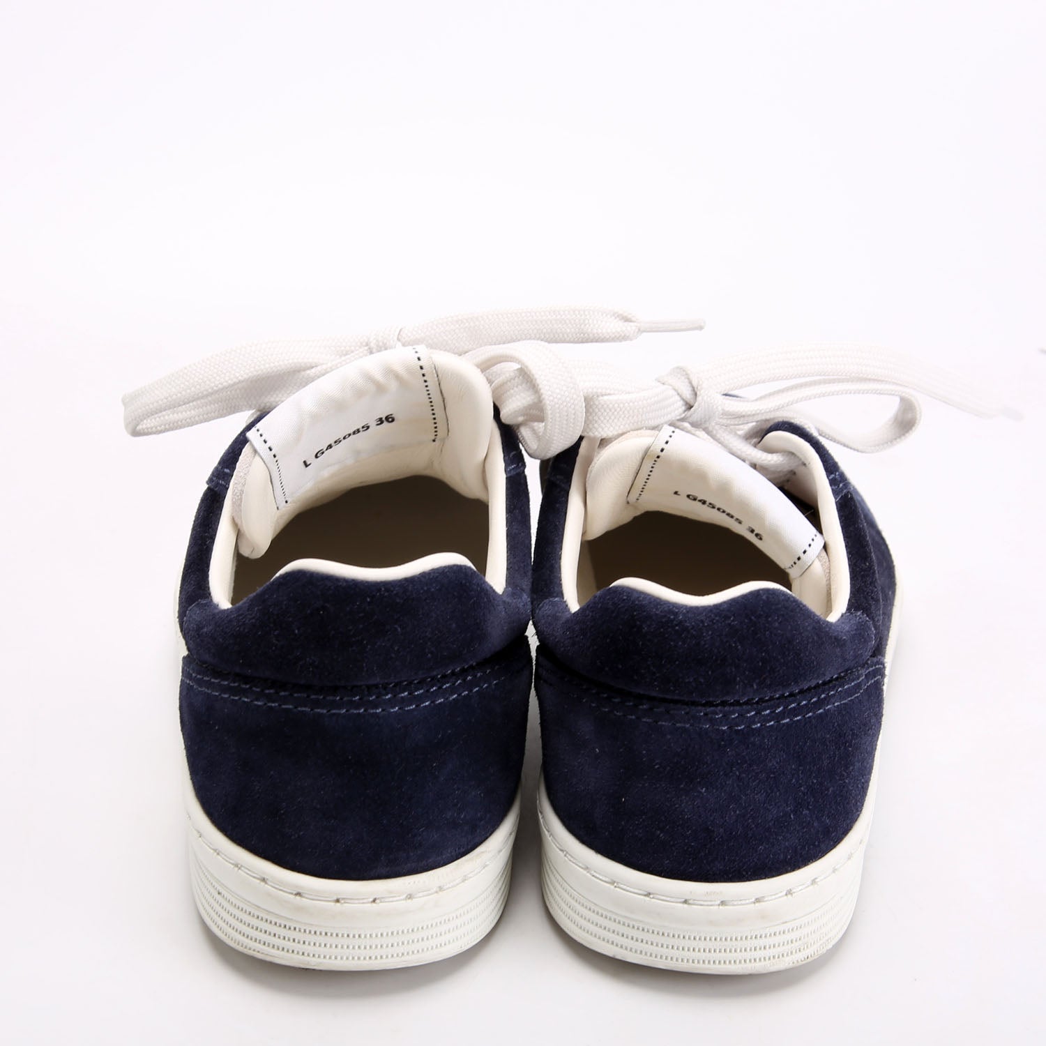 CC Logo Suede Sneakers Size 36 Blue