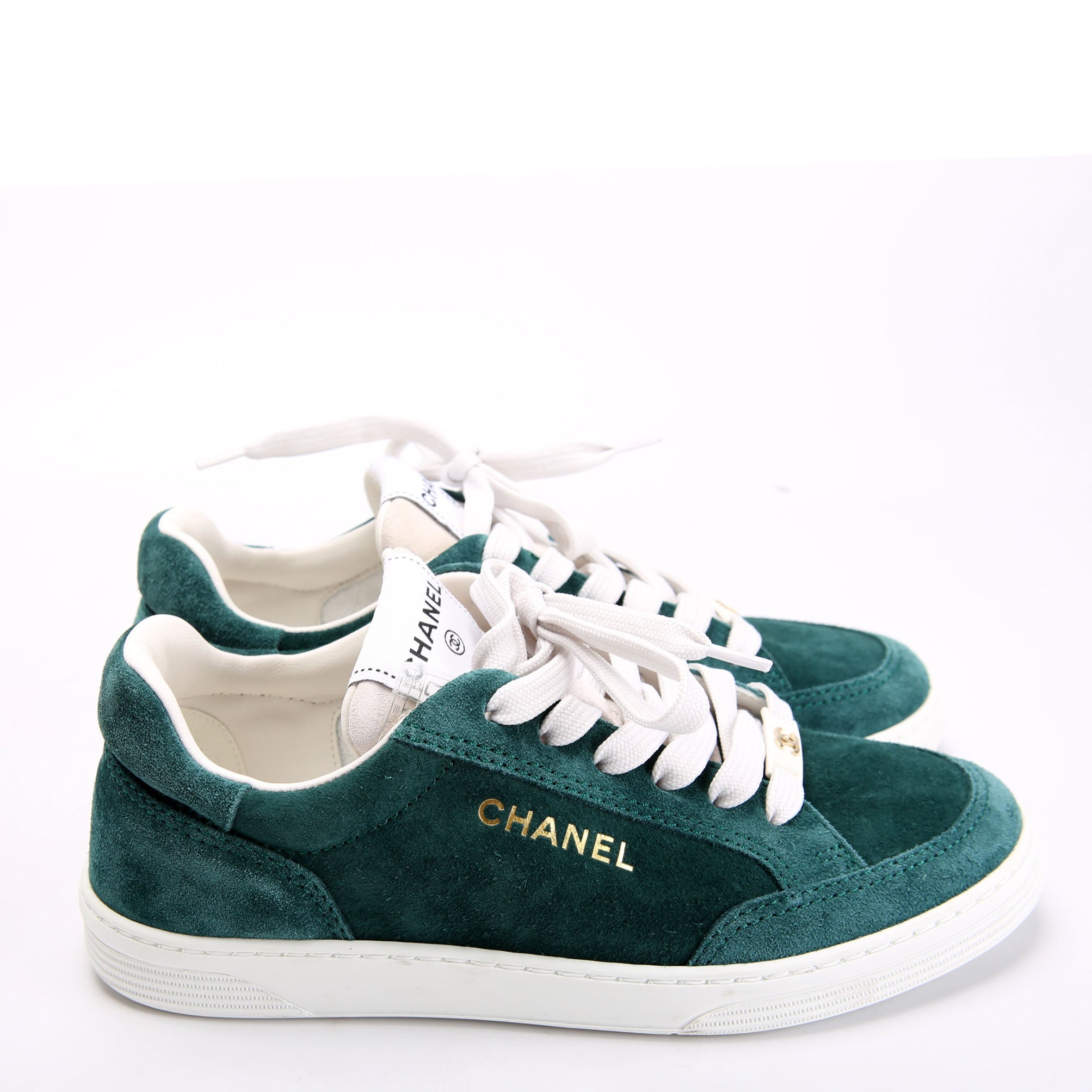 CC Logo Suede Sneakers Size 36