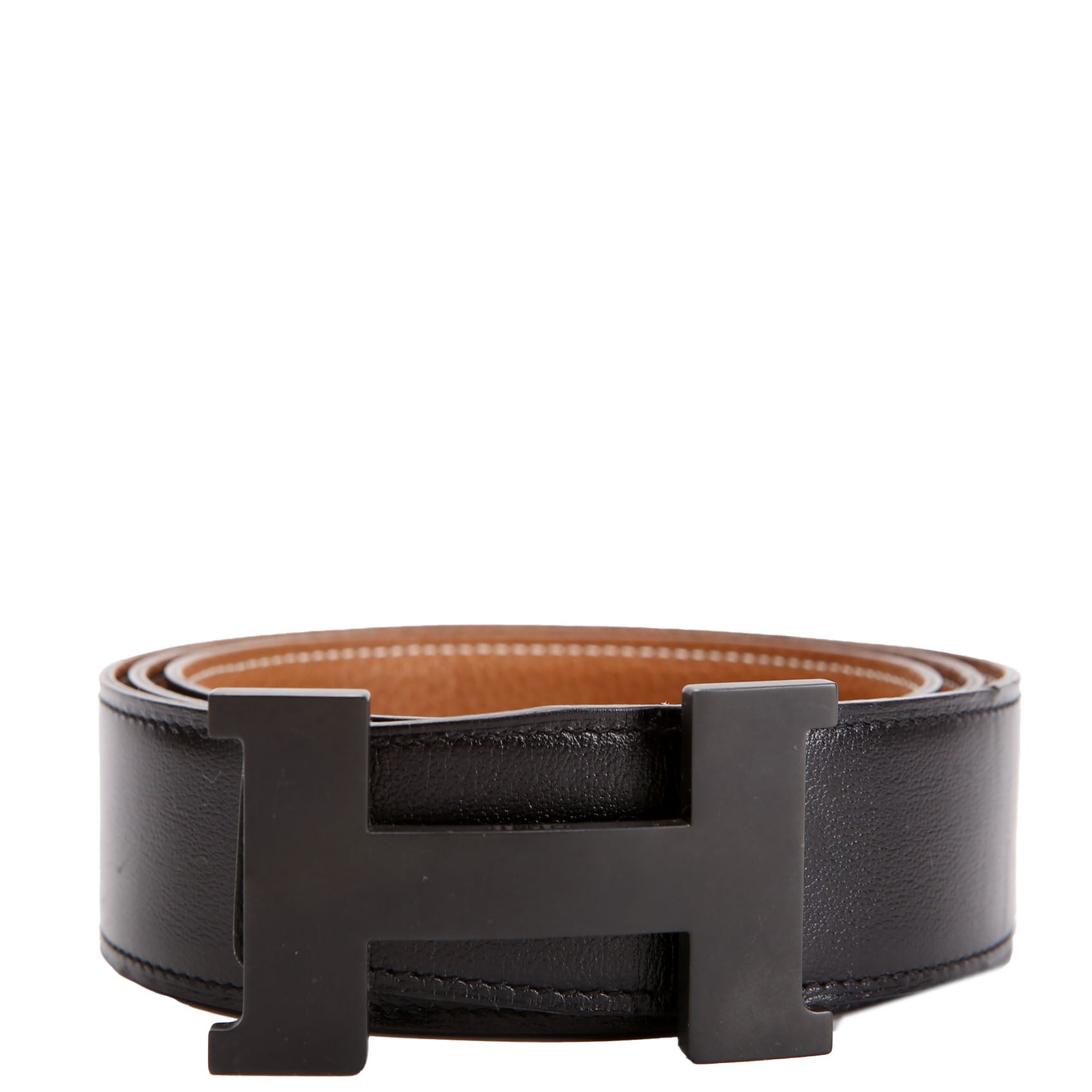 Constance H Narrow Belt Size 100 Black/Brown
