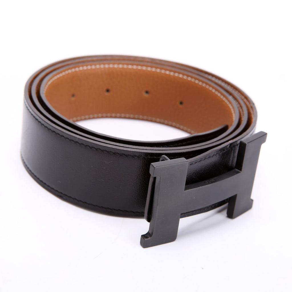 Constance H Narrow Belt Size 100 Black/Brown