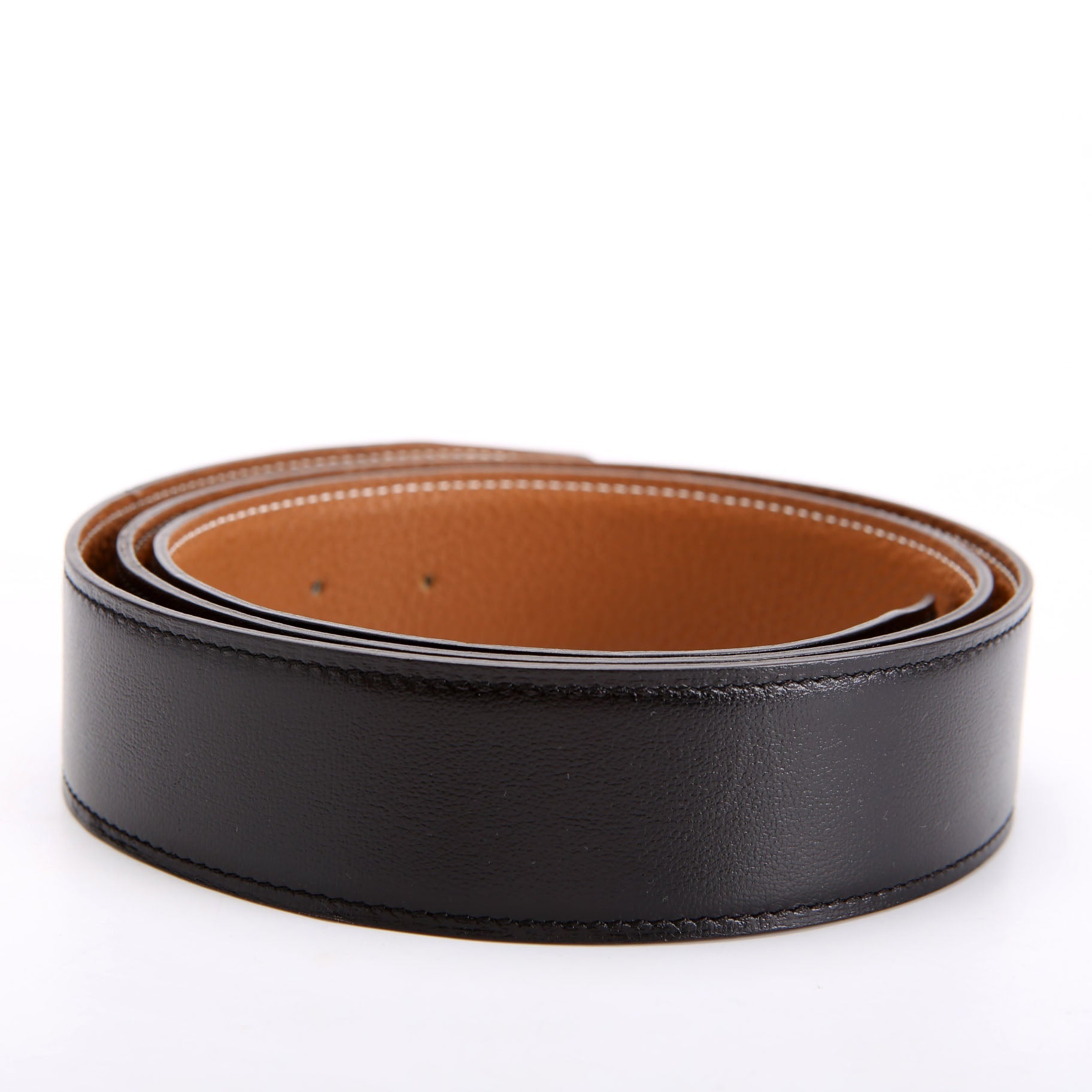 Constance H Narrow Belt Size 100 Black/Brown
