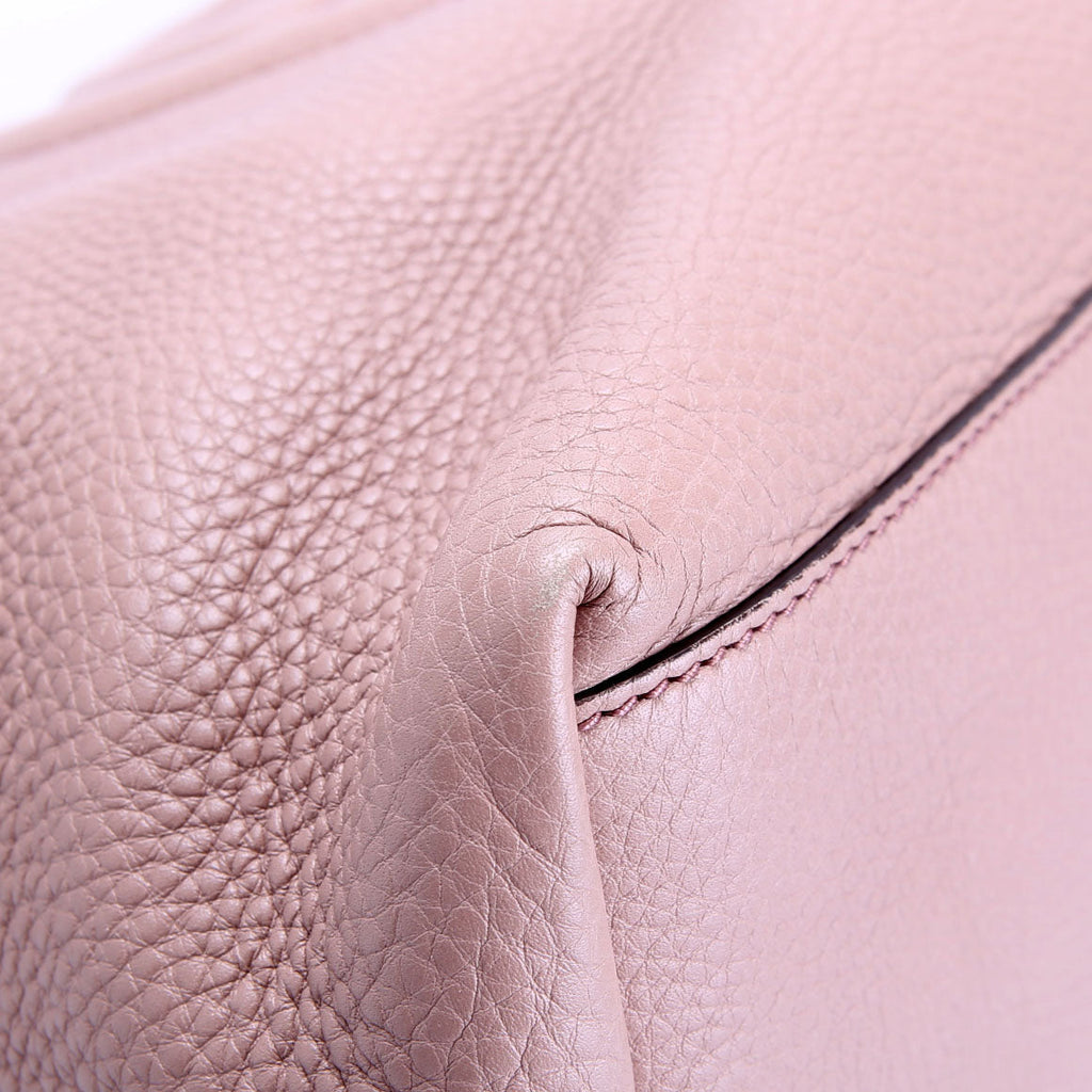 Gucci 308982 Soho Leather Shoulder Medium Tan