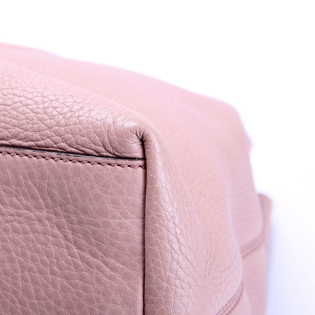 Gucci 308982 Soho Leather Shoulder Medium Tan