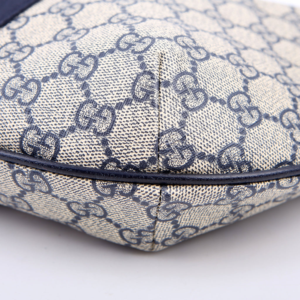 Gucci 598125 Ophidia GG Supreme Small Shoulder Bag Navy