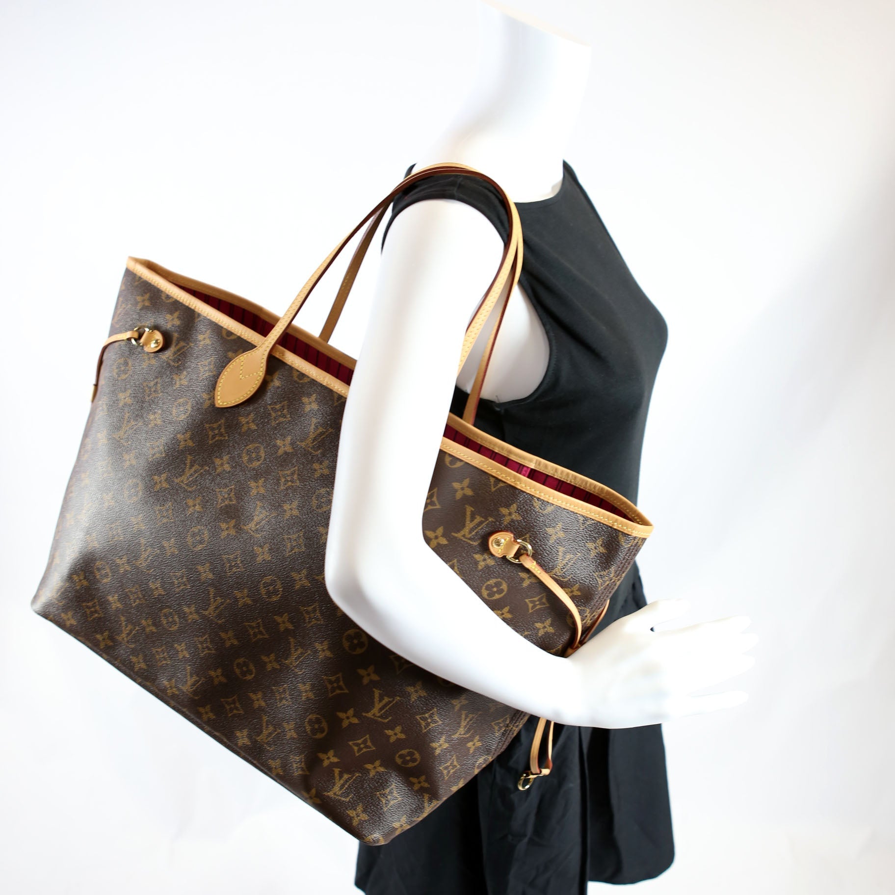 Neverfull With Wallet GM Monogram