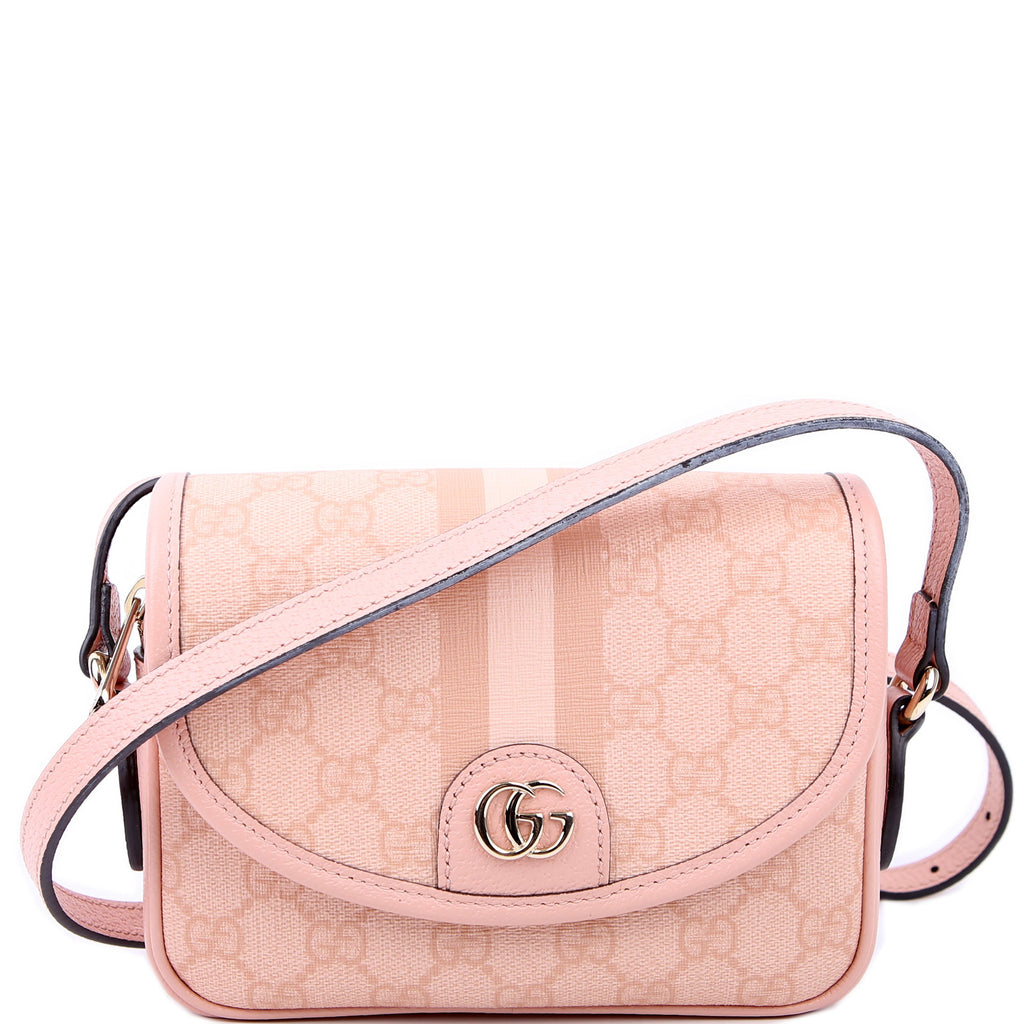 772239 GG Supreme Ophidia Mini Bag Pink