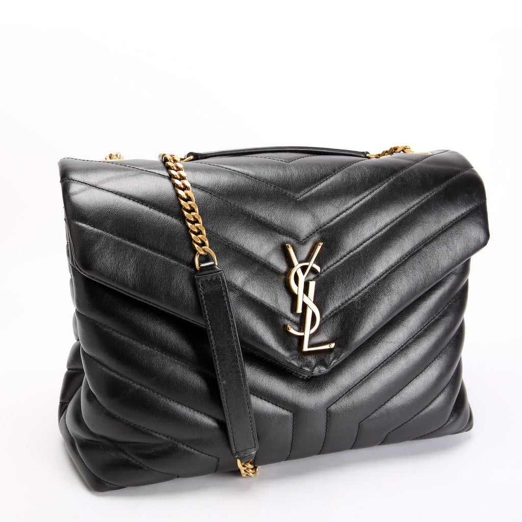 LouLou Satchel Medium 487216 Black