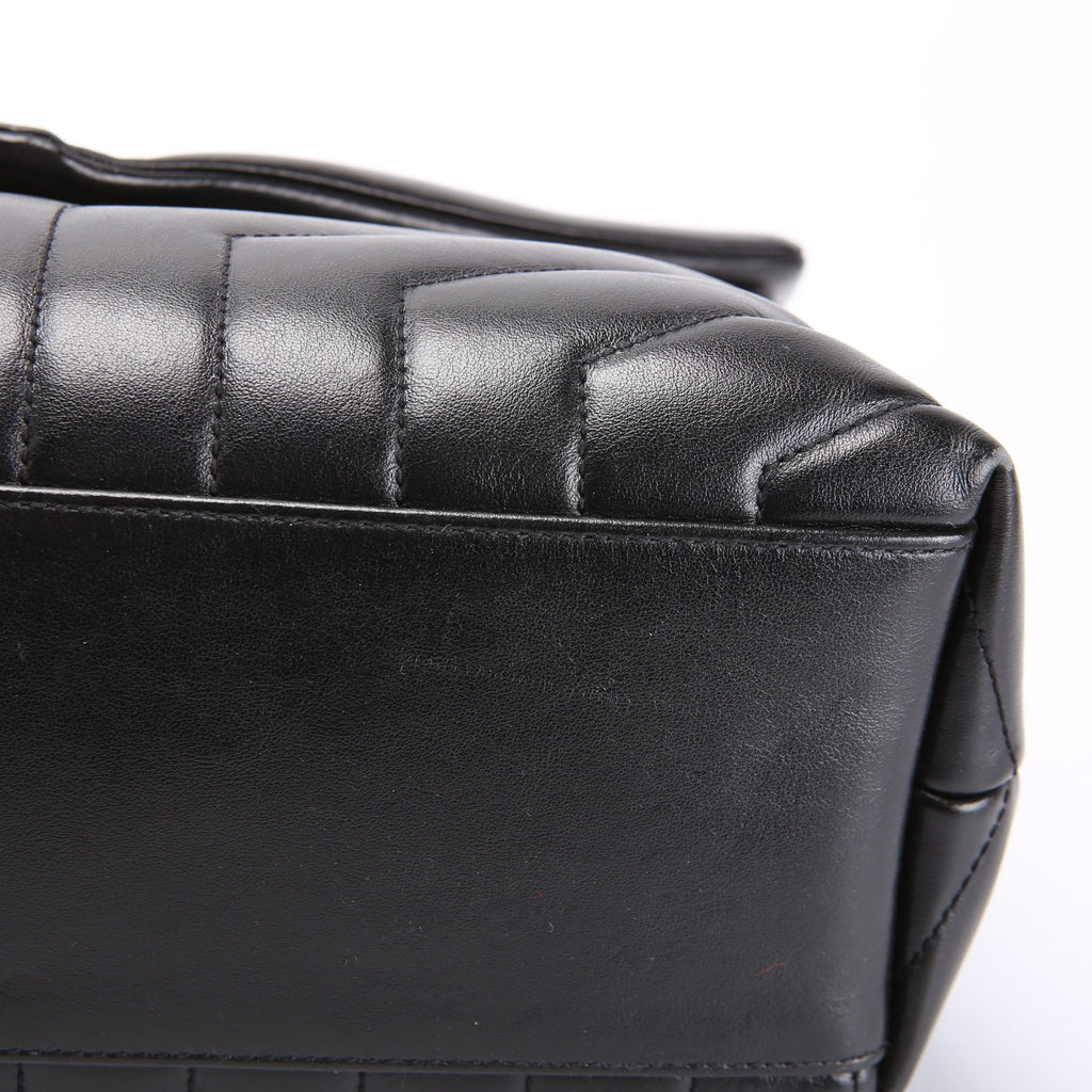LouLou Satchel Medium 487216 Black