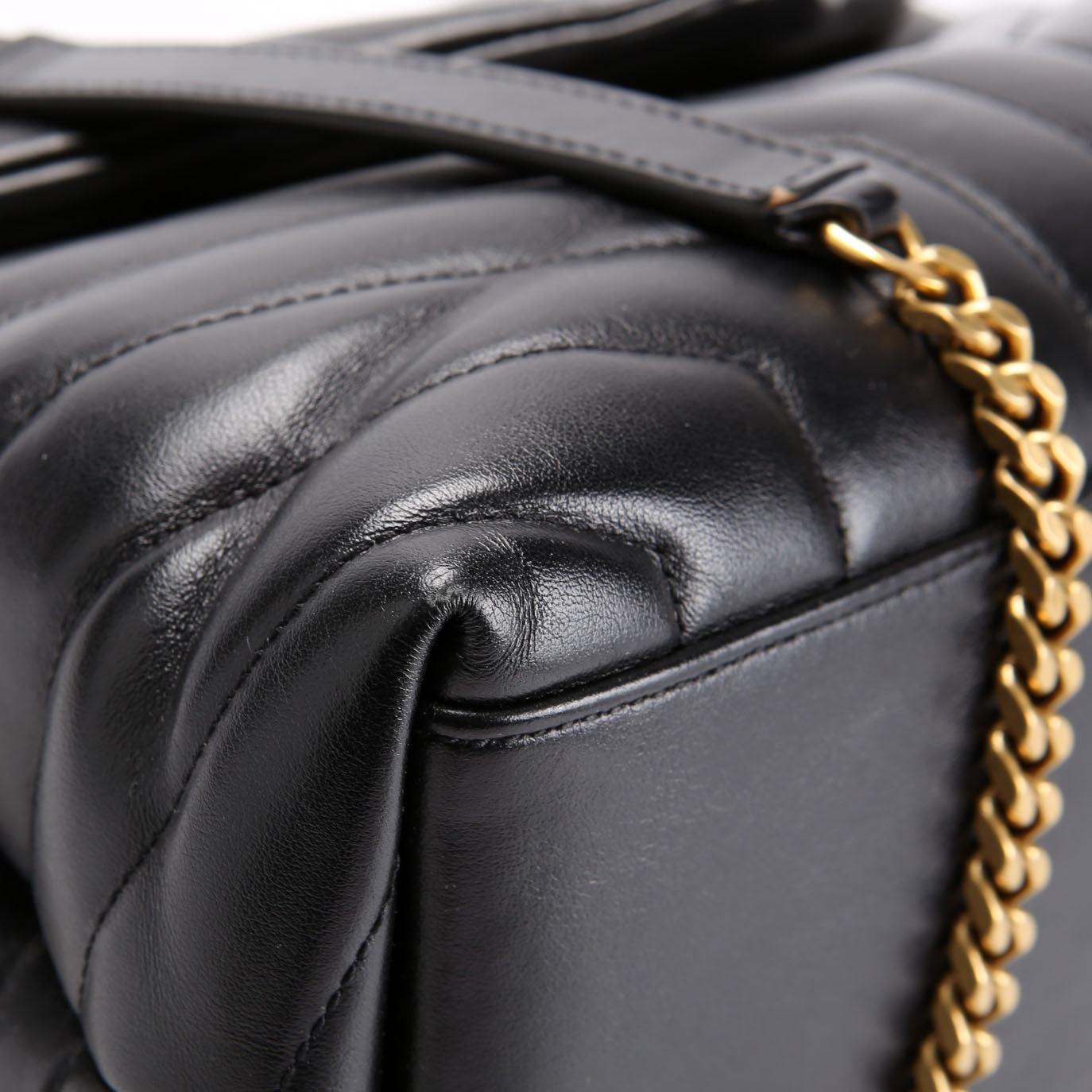 LouLou Satchel Medium 487216 Black