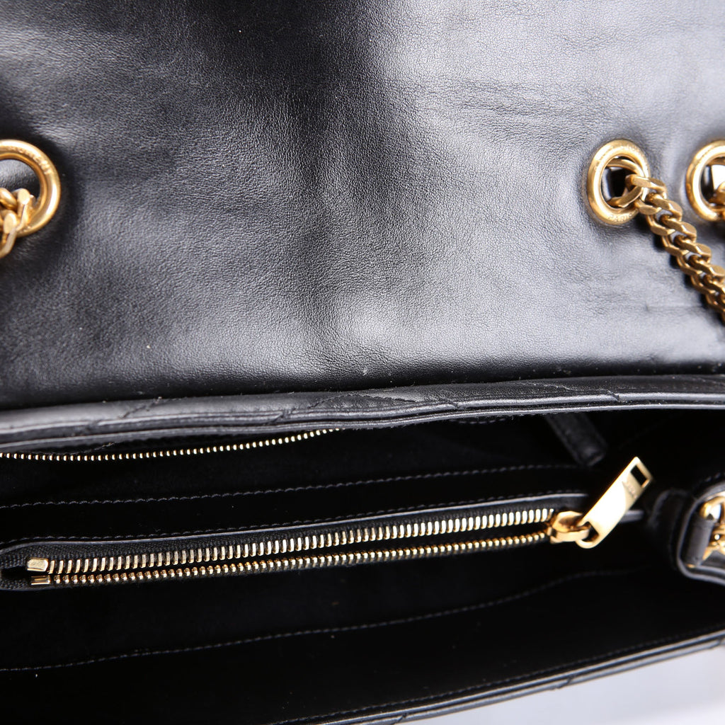 LouLou Satchel Medium 487216 Black