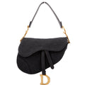 Saddle Bag Oblique Medium Black