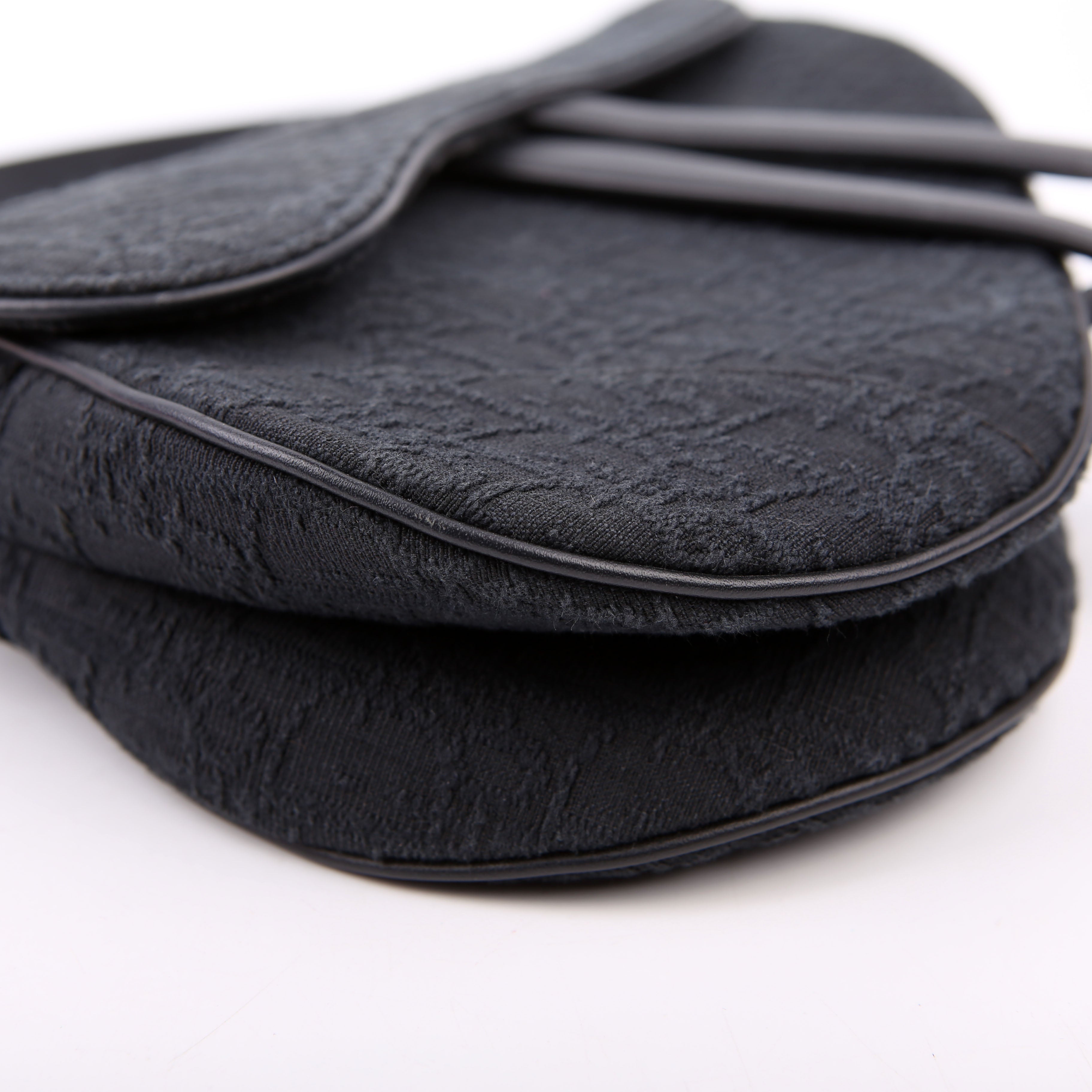 Saddle Bag Oblique Medium Black