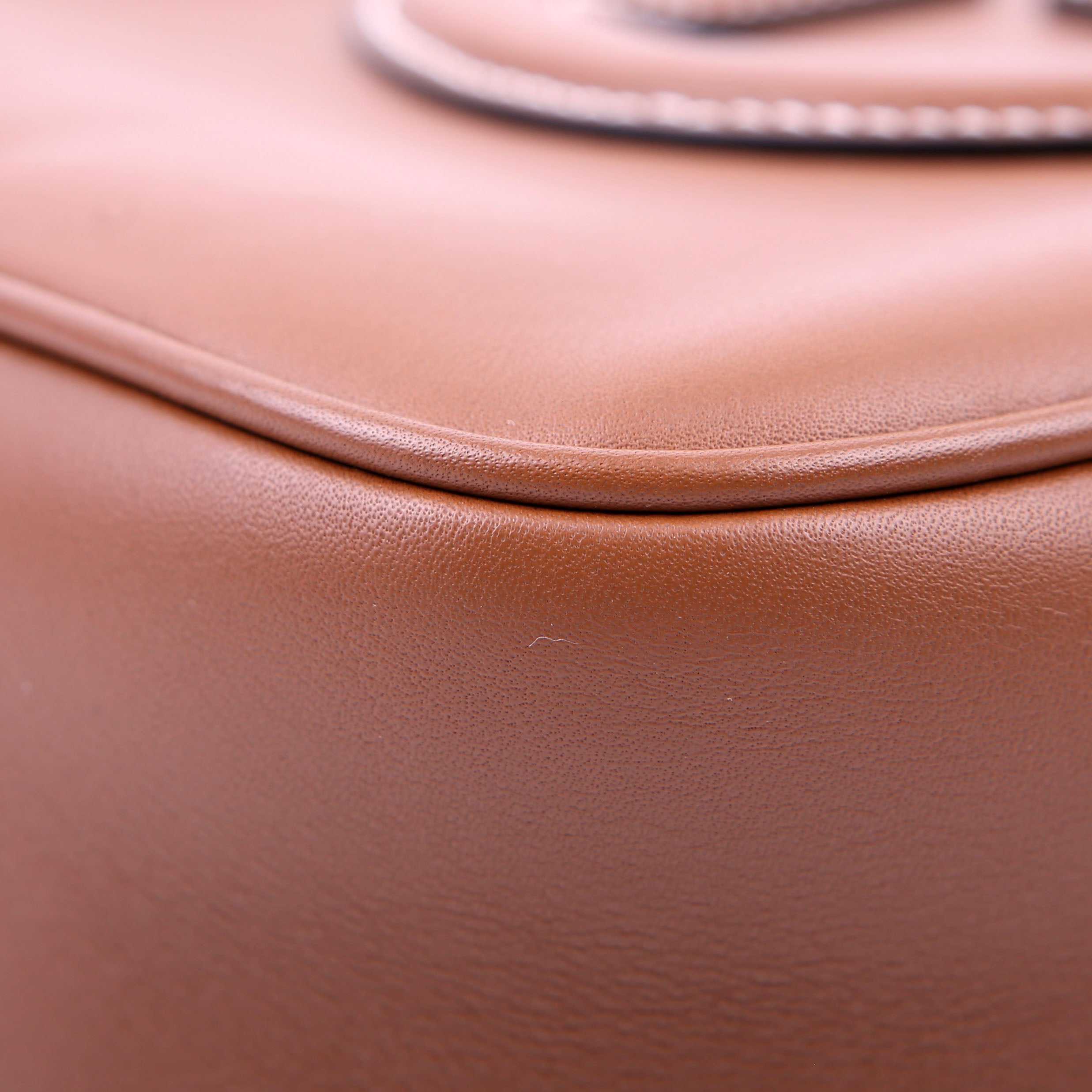 820429 Blondie Camera Shoulder Bag Brown
