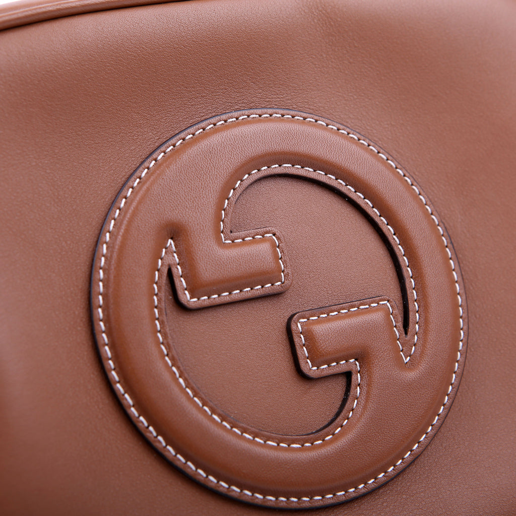 820429 Blondie Camera Shoulder Bag Brown