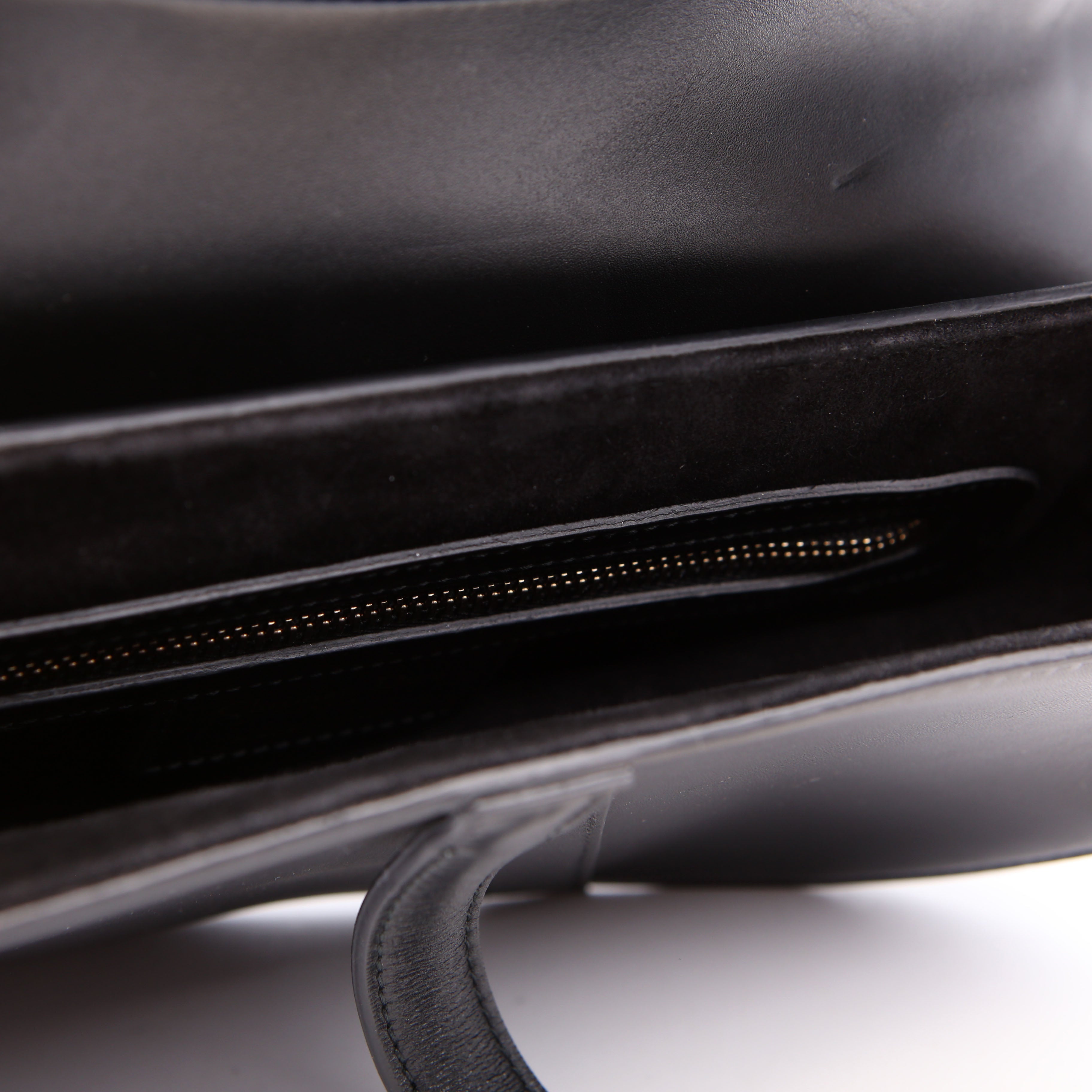 Saddle Bag Leather Black