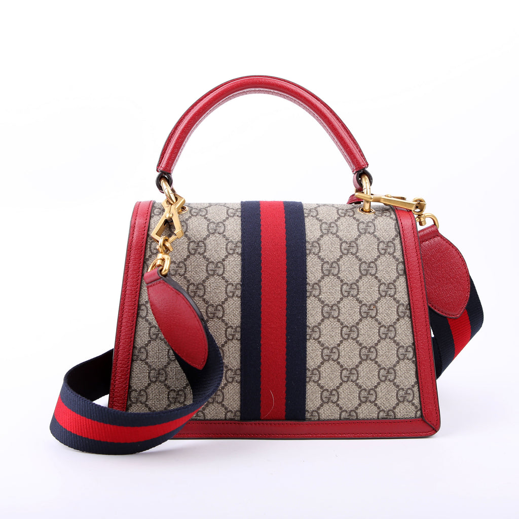 Gucci 476541 Queen Margaret Top Handle Red