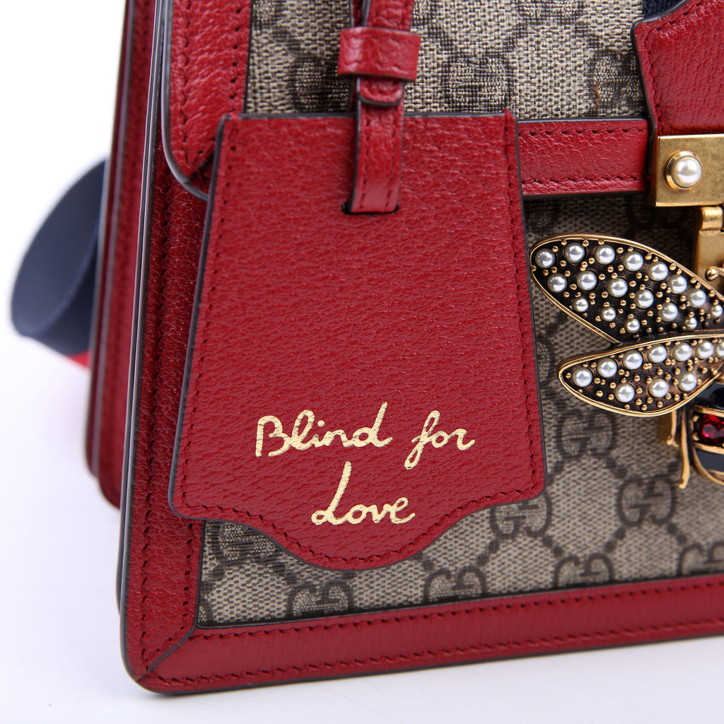Gucci 476541 Queen Margaret Top Handle Red
