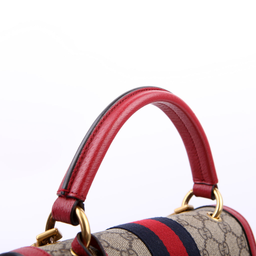 Gucci 476541 Queen Margaret Top Handle Red