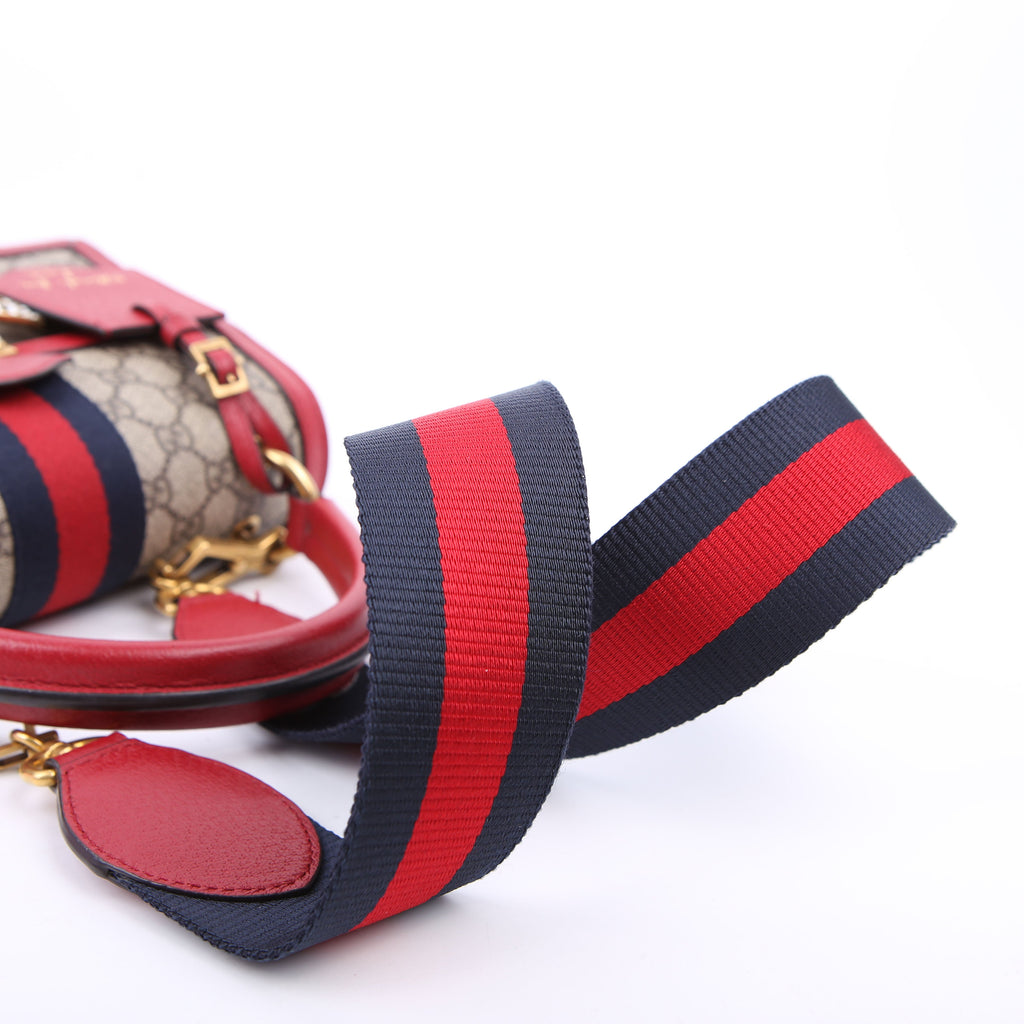 Gucci 476541 Queen Margaret Top Handle Red
