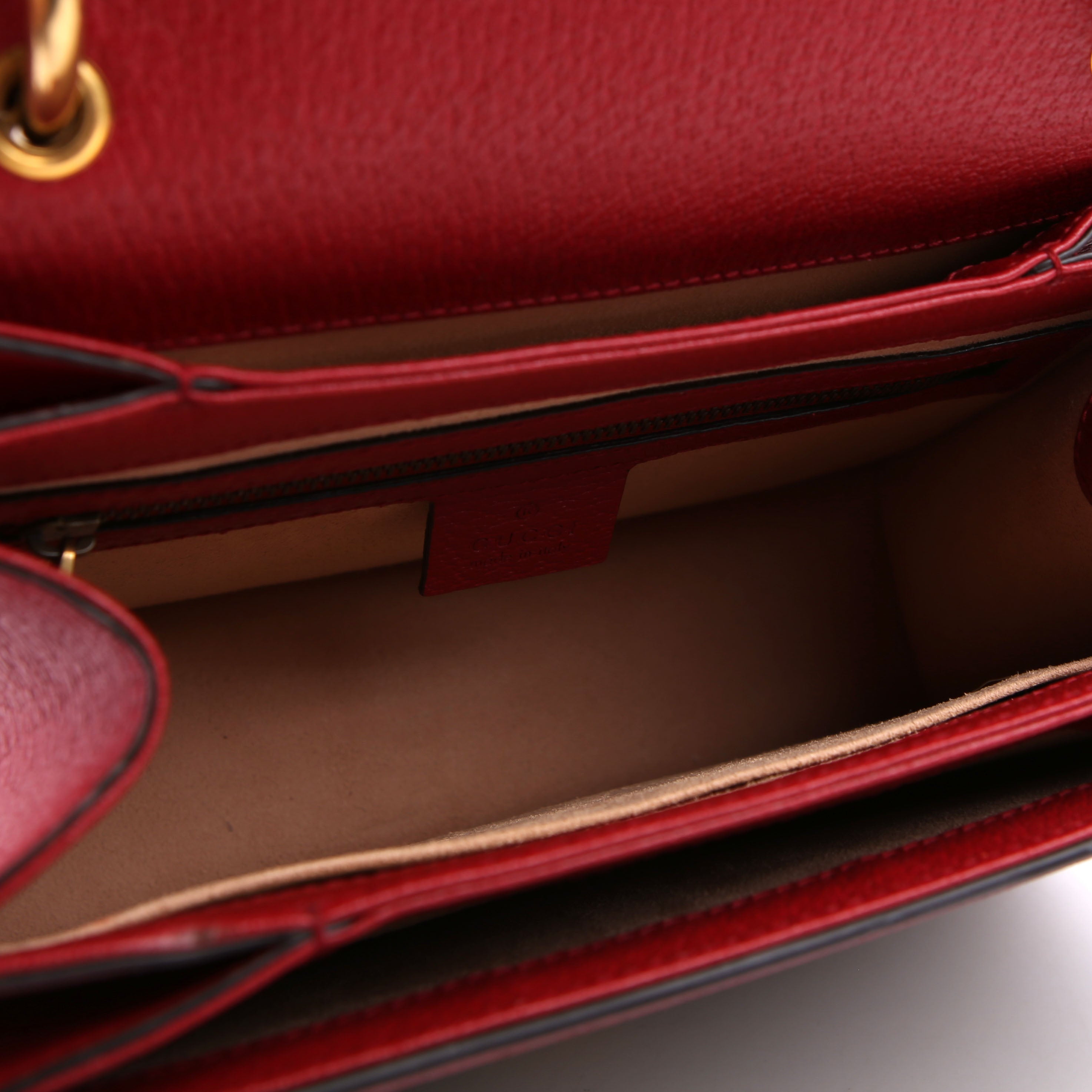 Gucci 476541 Queen Margaret Top Handle Red