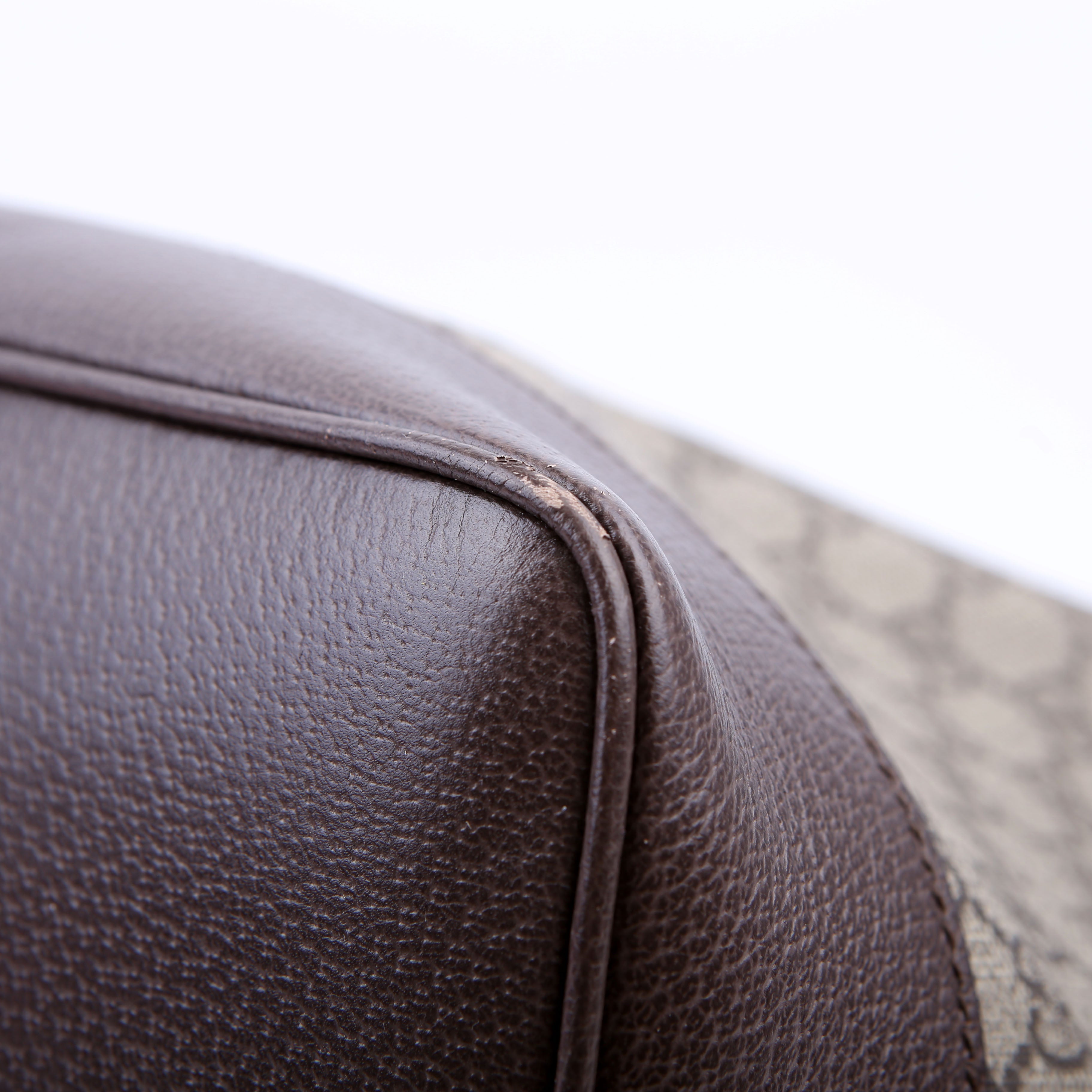 Gucci 781392 GG Supreme Ophidia Shoulder Large Brown