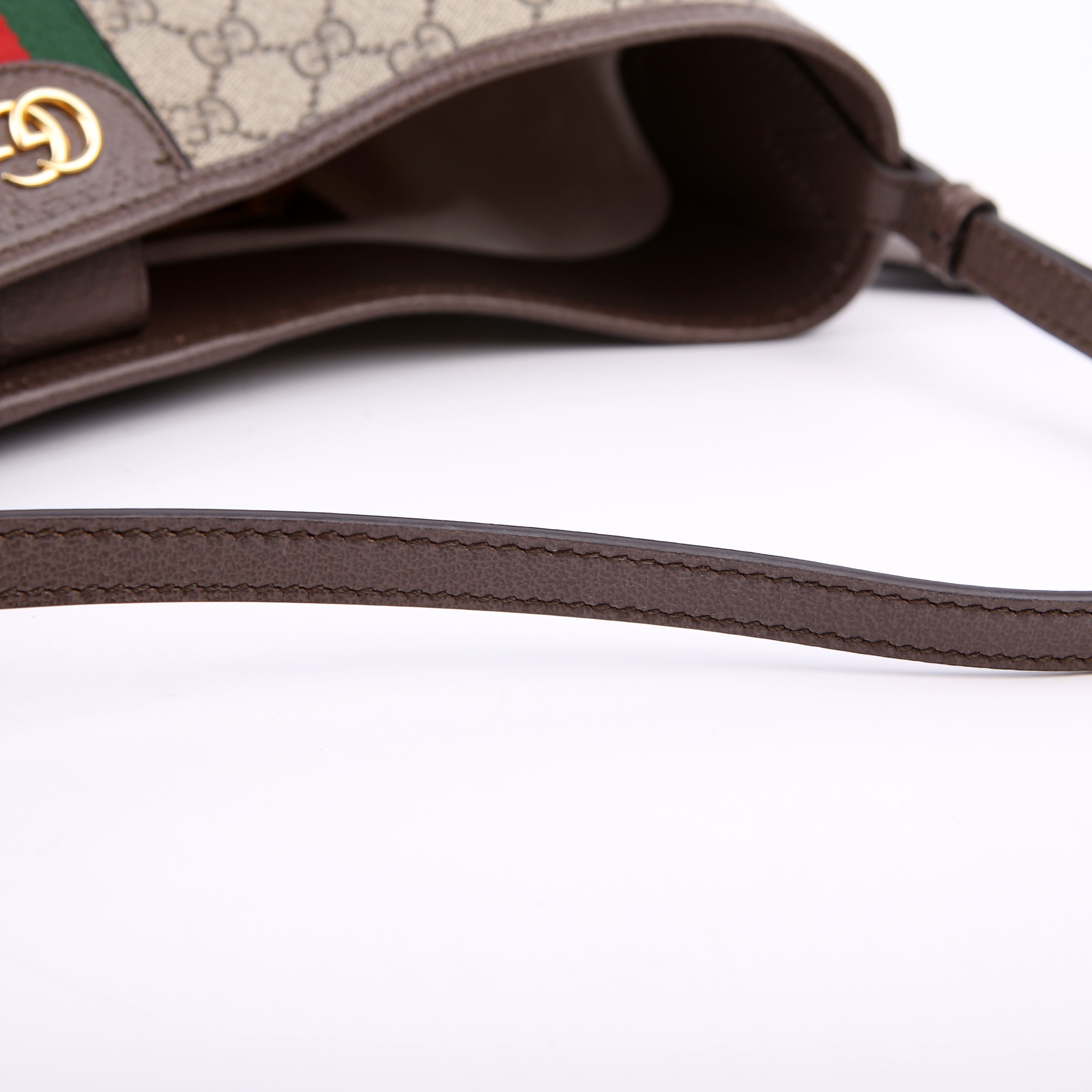 Gucci 781392 GG Supreme Ophidia Shoulder Large Brown