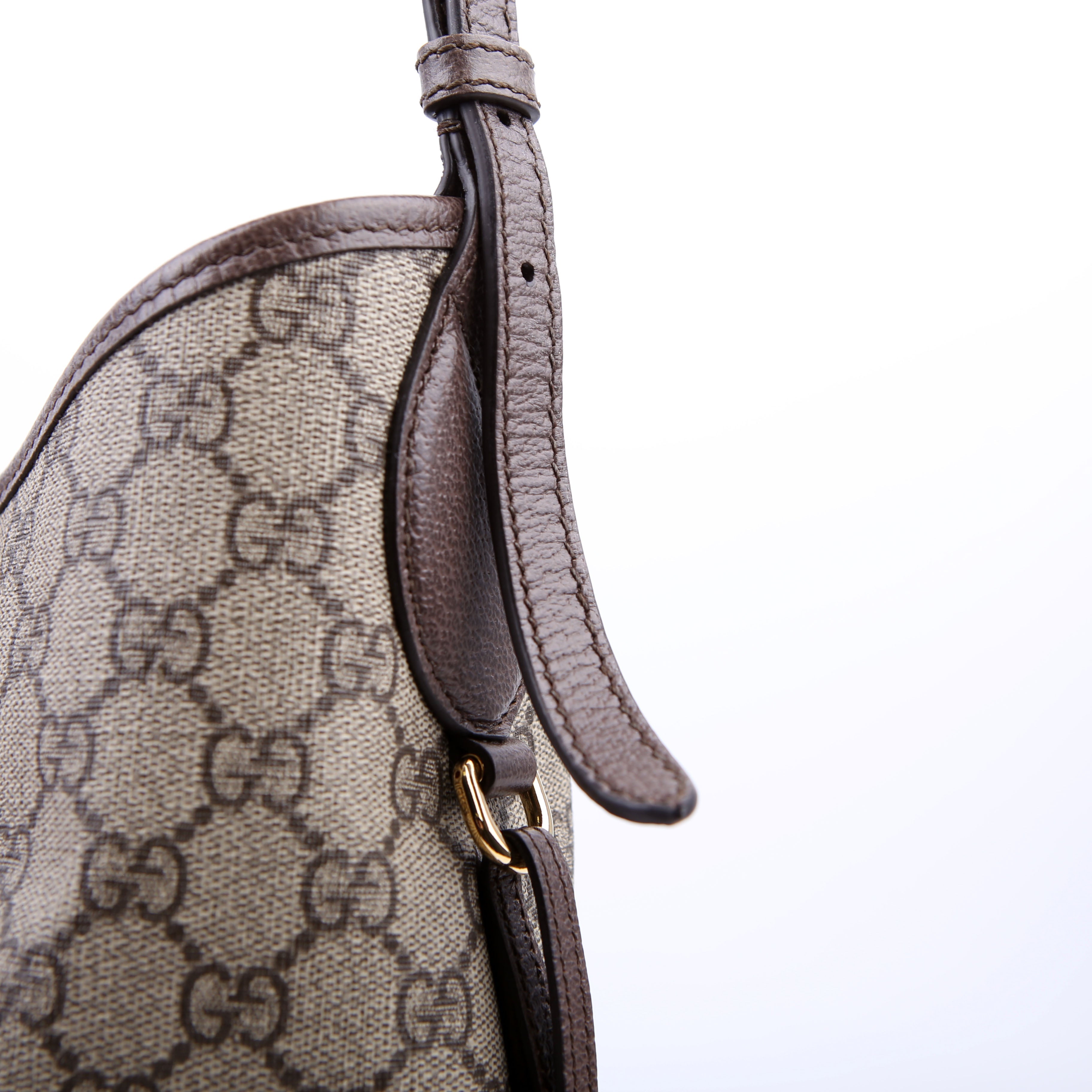 Gucci 781392 GG Supreme Ophidia Shoulder Large Brown
