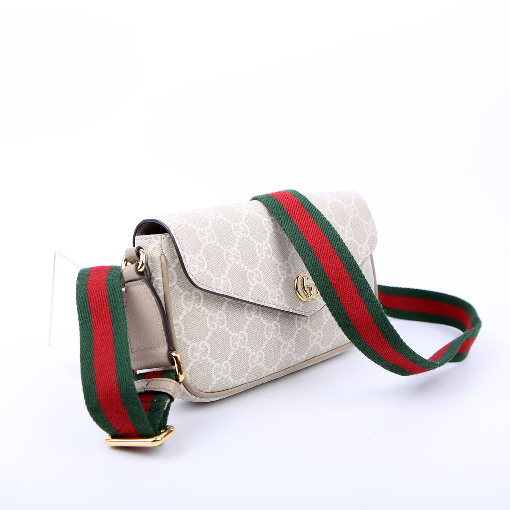 764961 GG Supreme Ophidia Mini Bag White