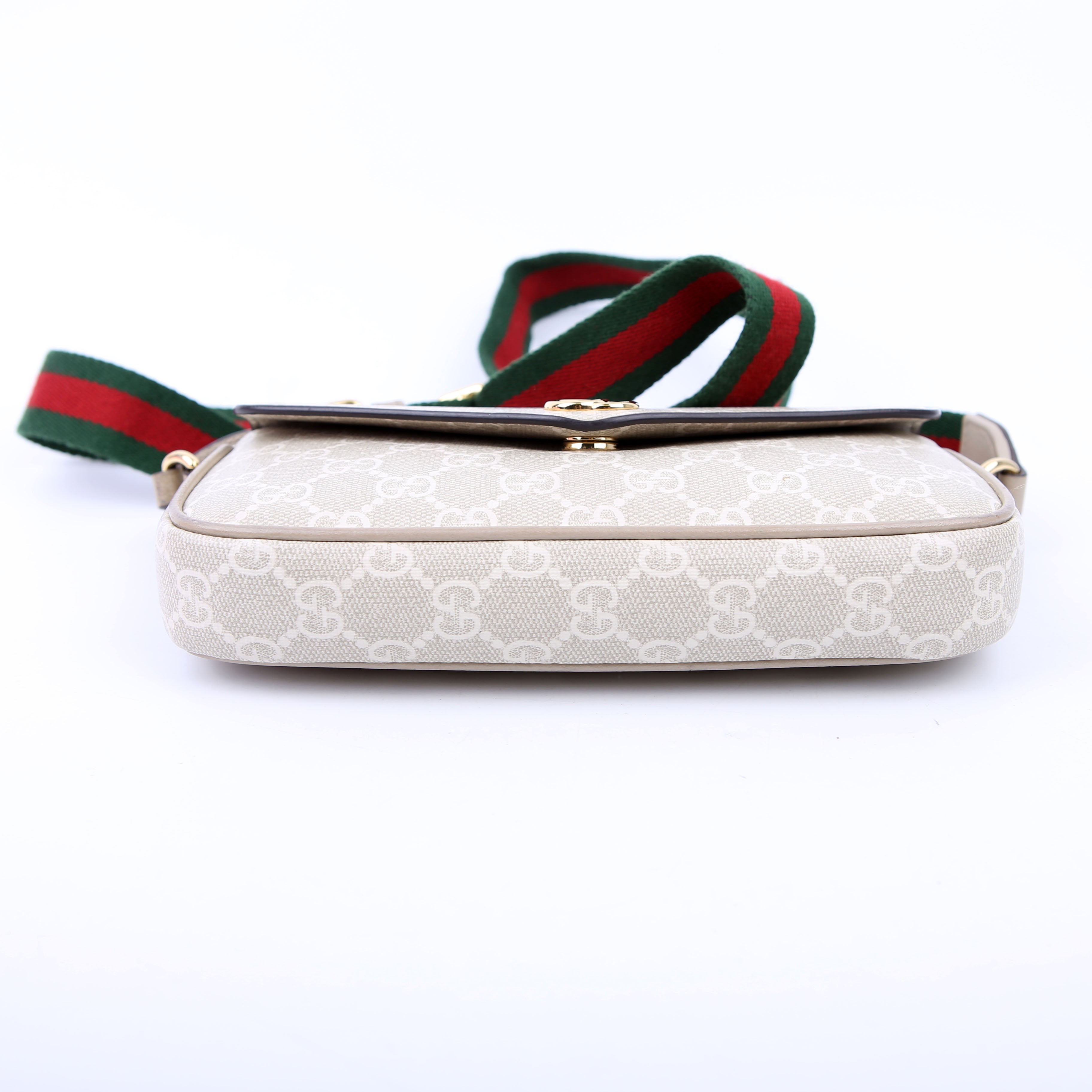 764961 GG Supreme Ophidia Mini Bag White