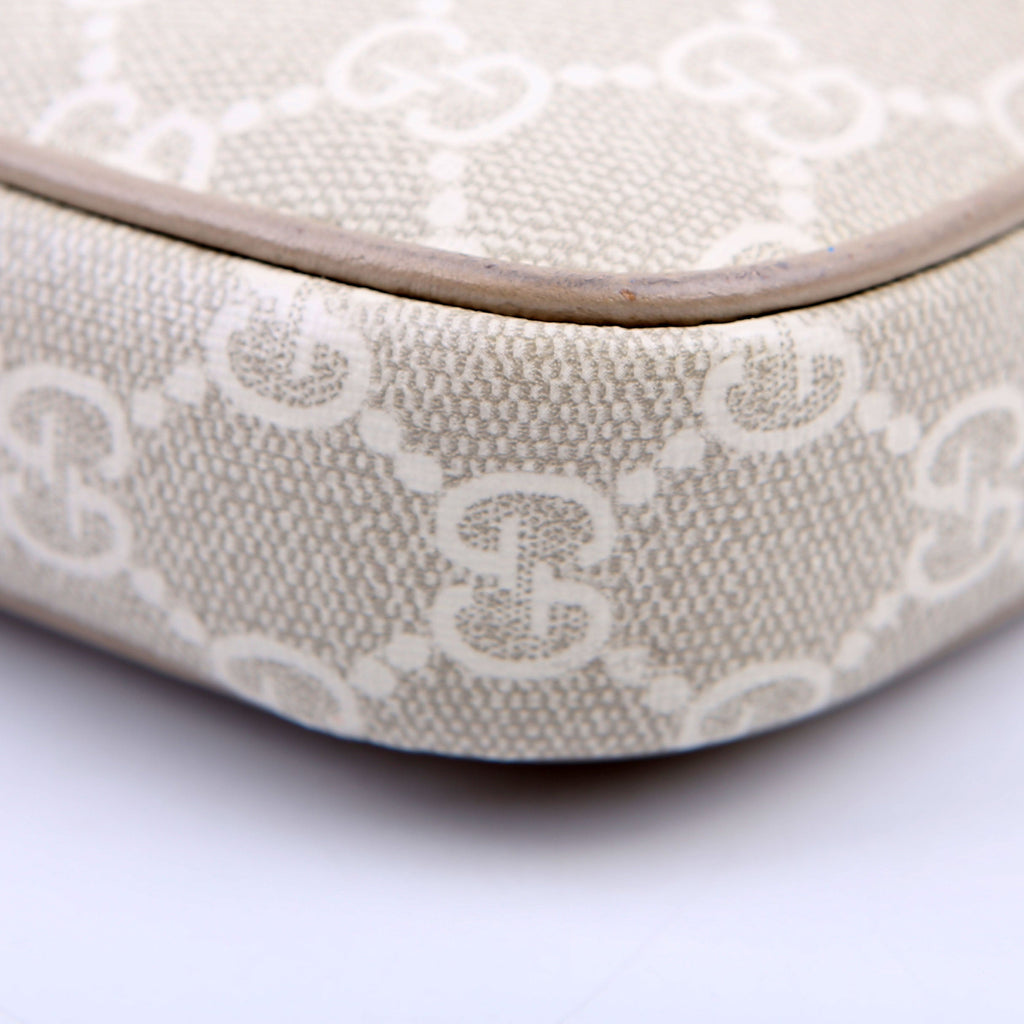 764961 GG Supreme Ophidia Mini Bag White