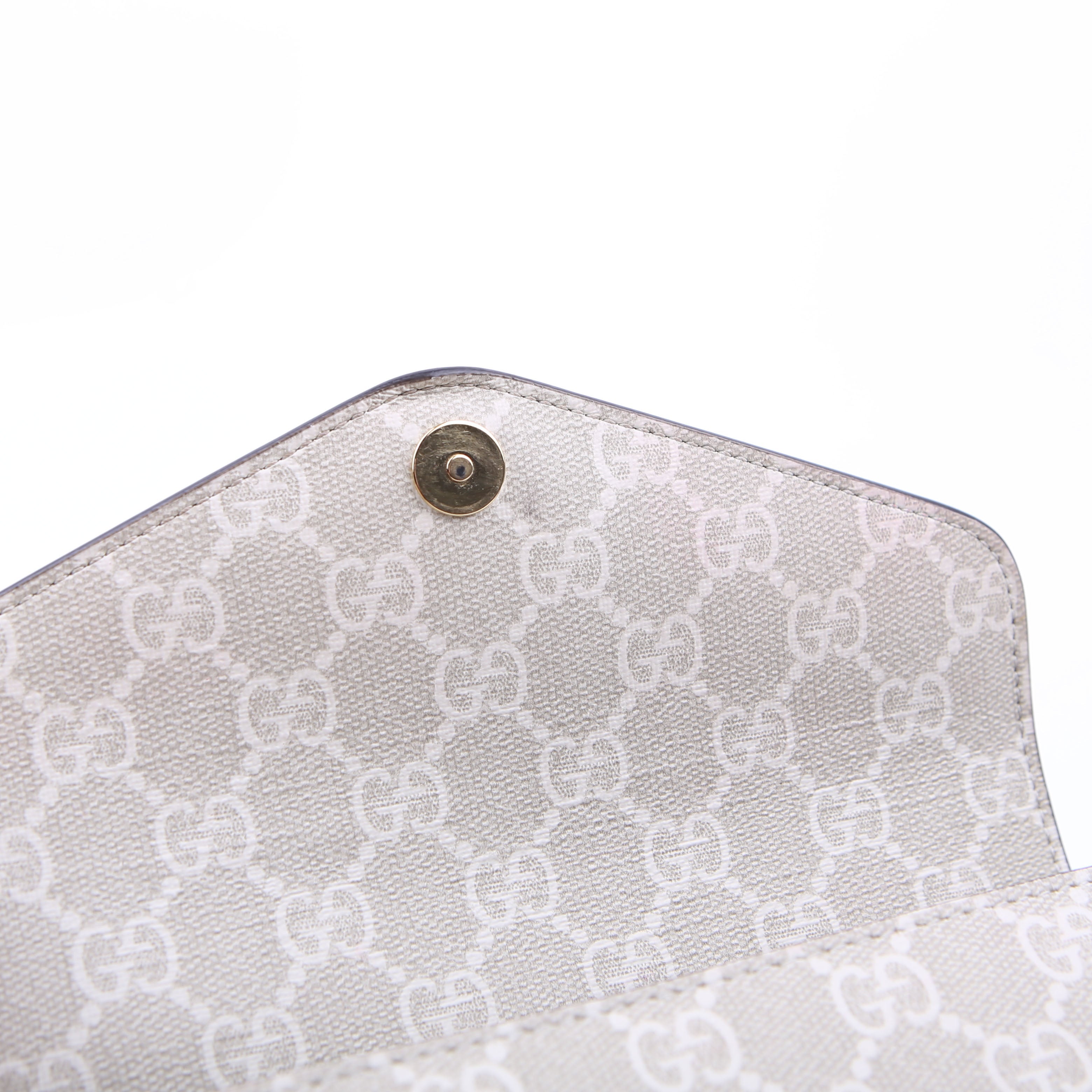 764961 GG Supreme Ophidia Mini Bag White