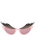 Gucci GG1094S Hollywood Forever Cat Eye Sunglasses Pink