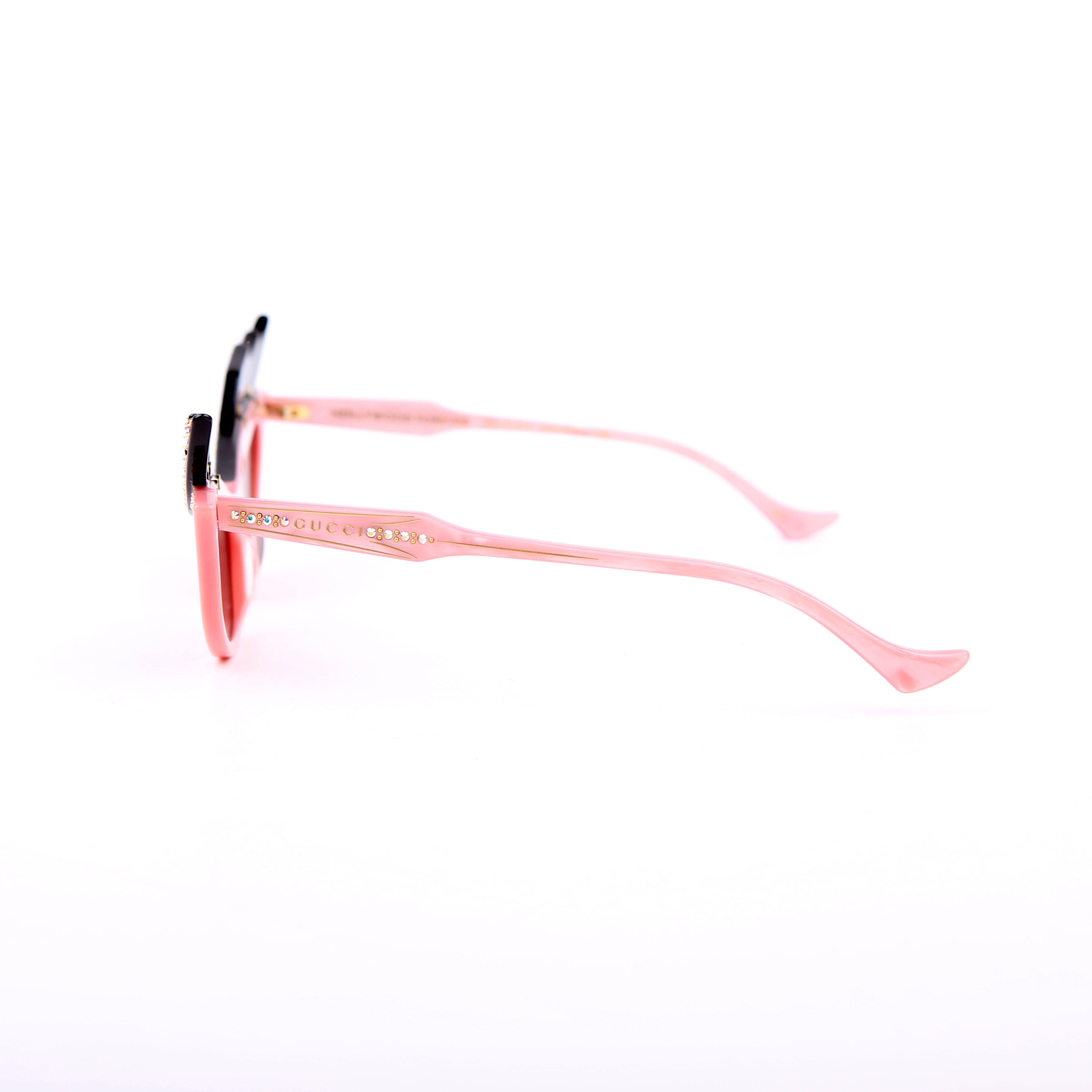Gucci GG1094S Hollywood Forever Cat Eye Sunglasses Pink