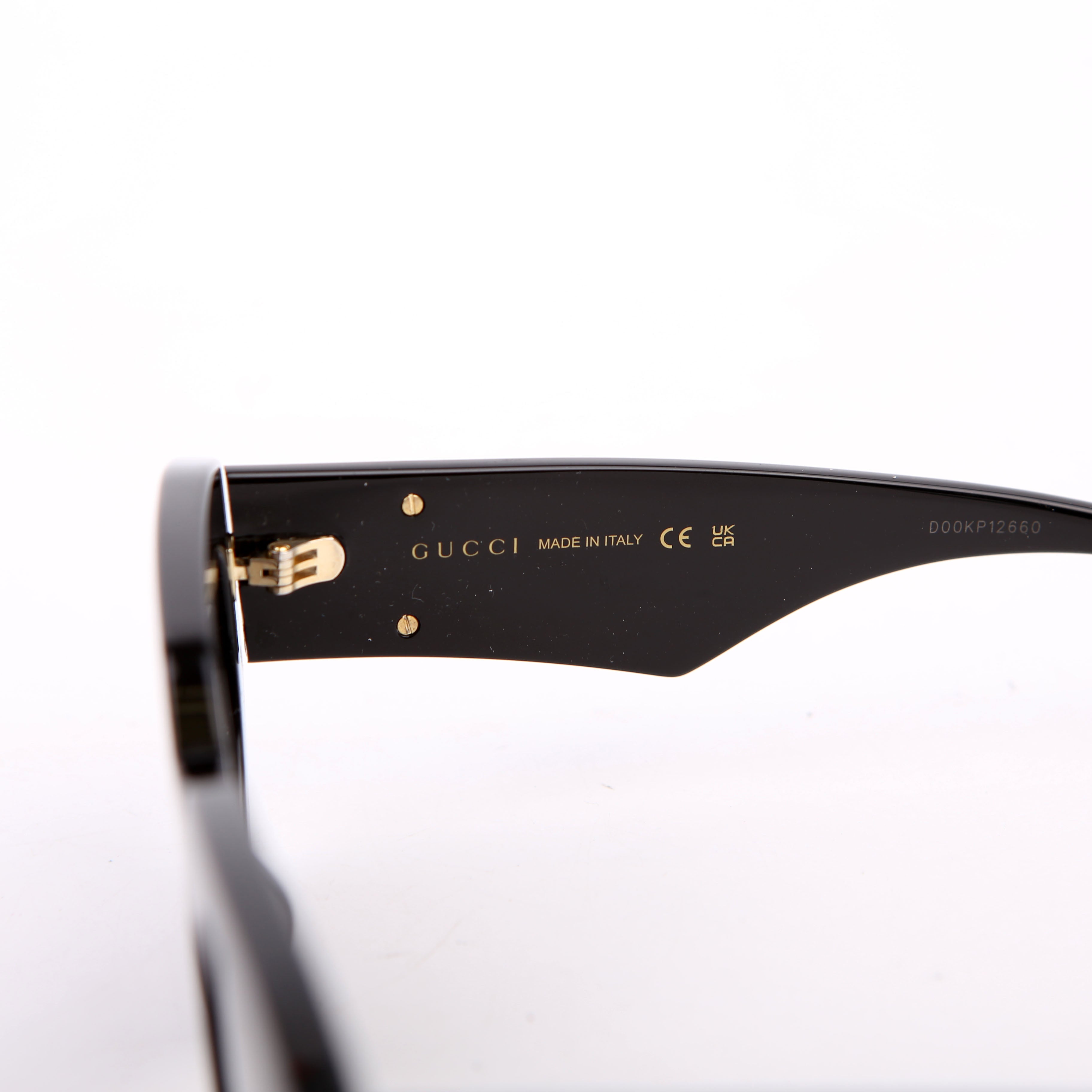 Gucci GG1421S GG Acetate Sunglasses Black