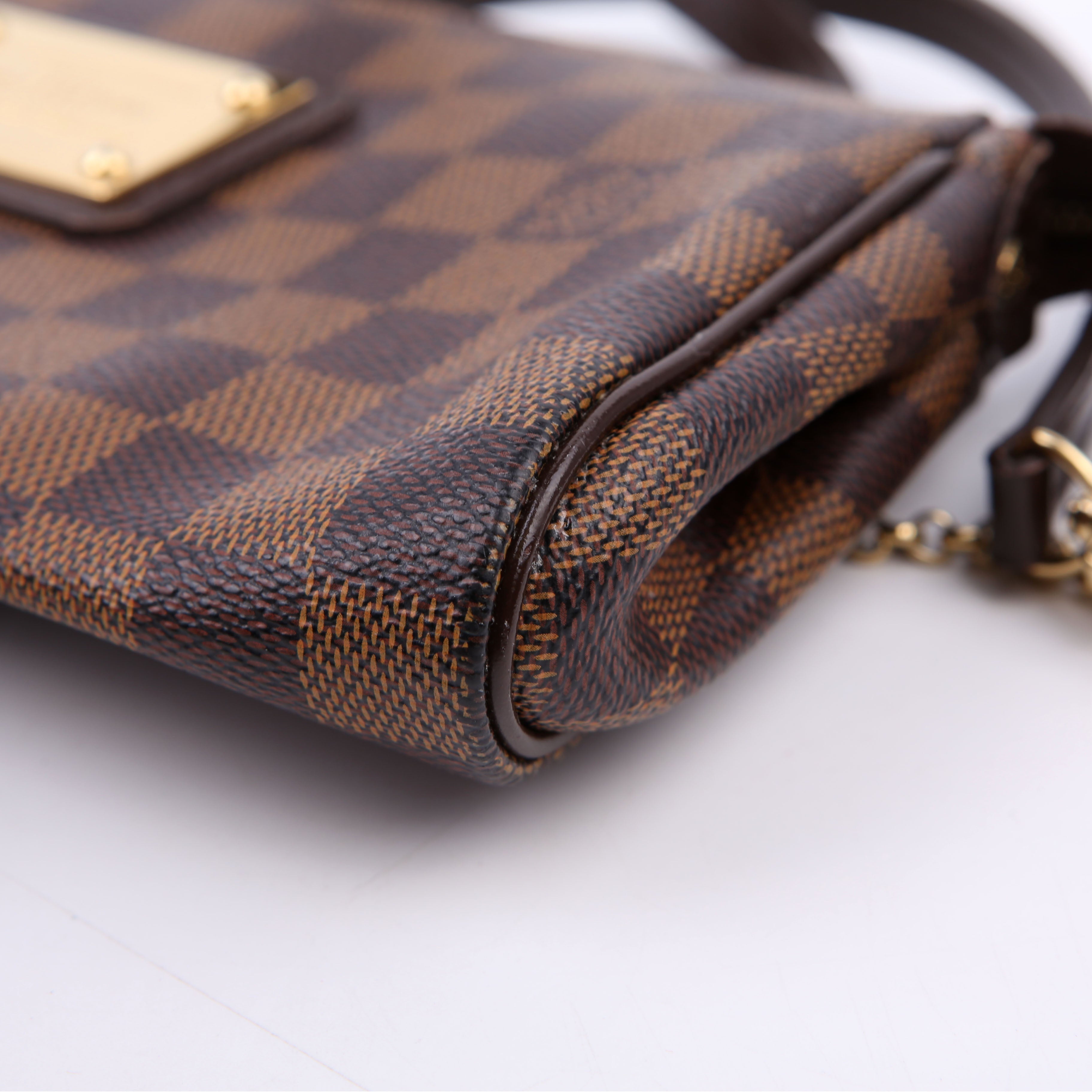 Eva Clutch Damier Ebene