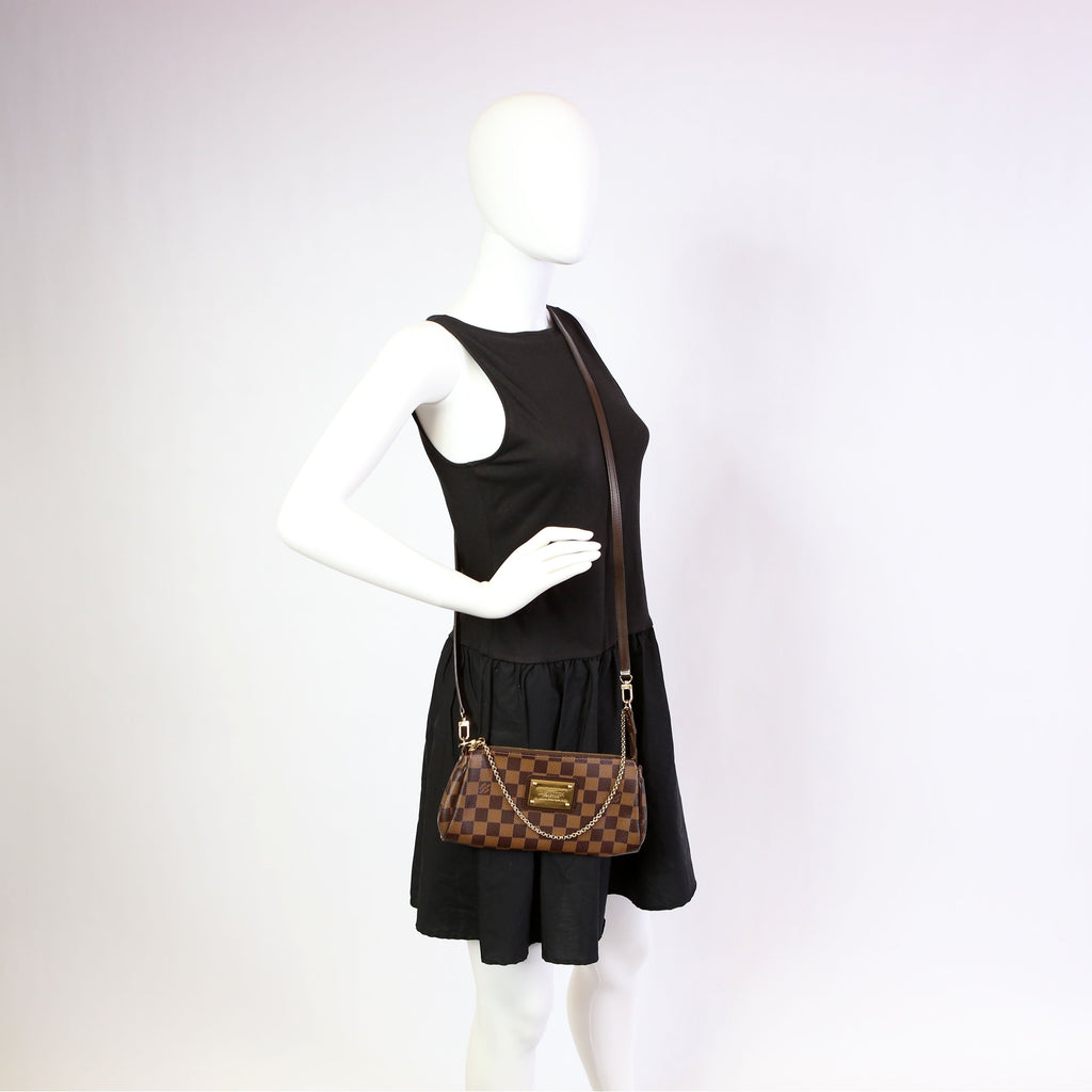 Eva Clutch Damier Ebene