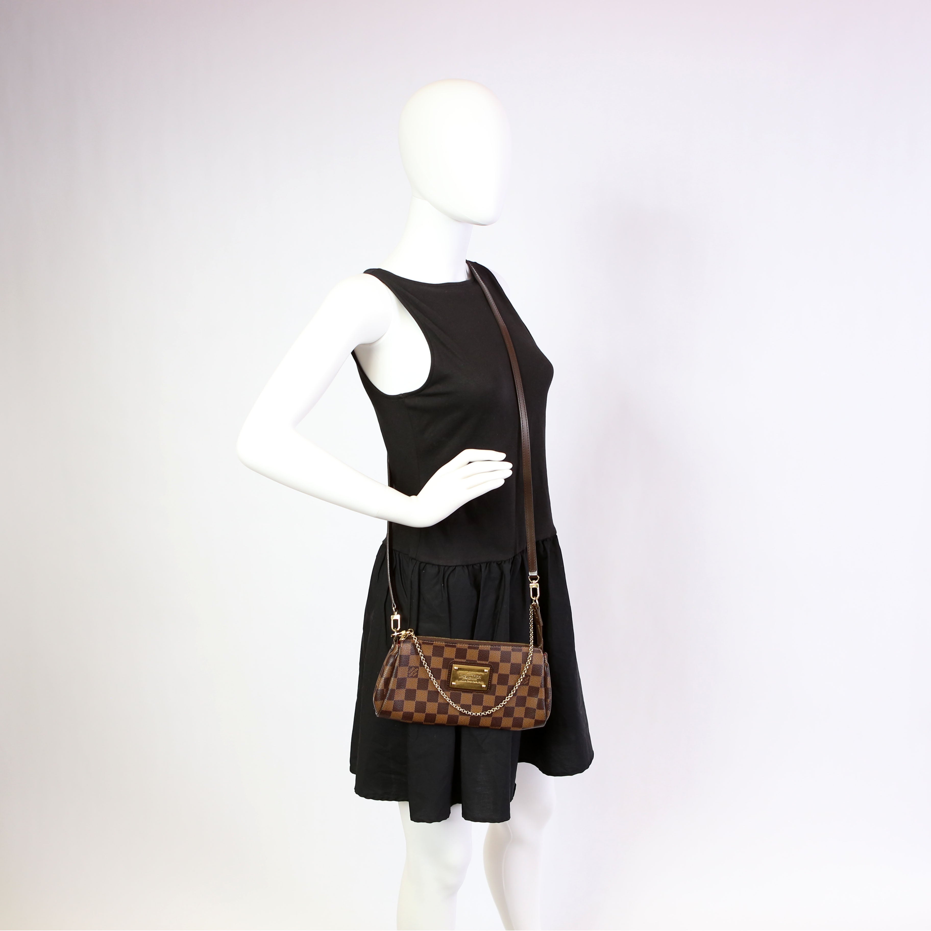 Eva Clutch Damier Ebene
