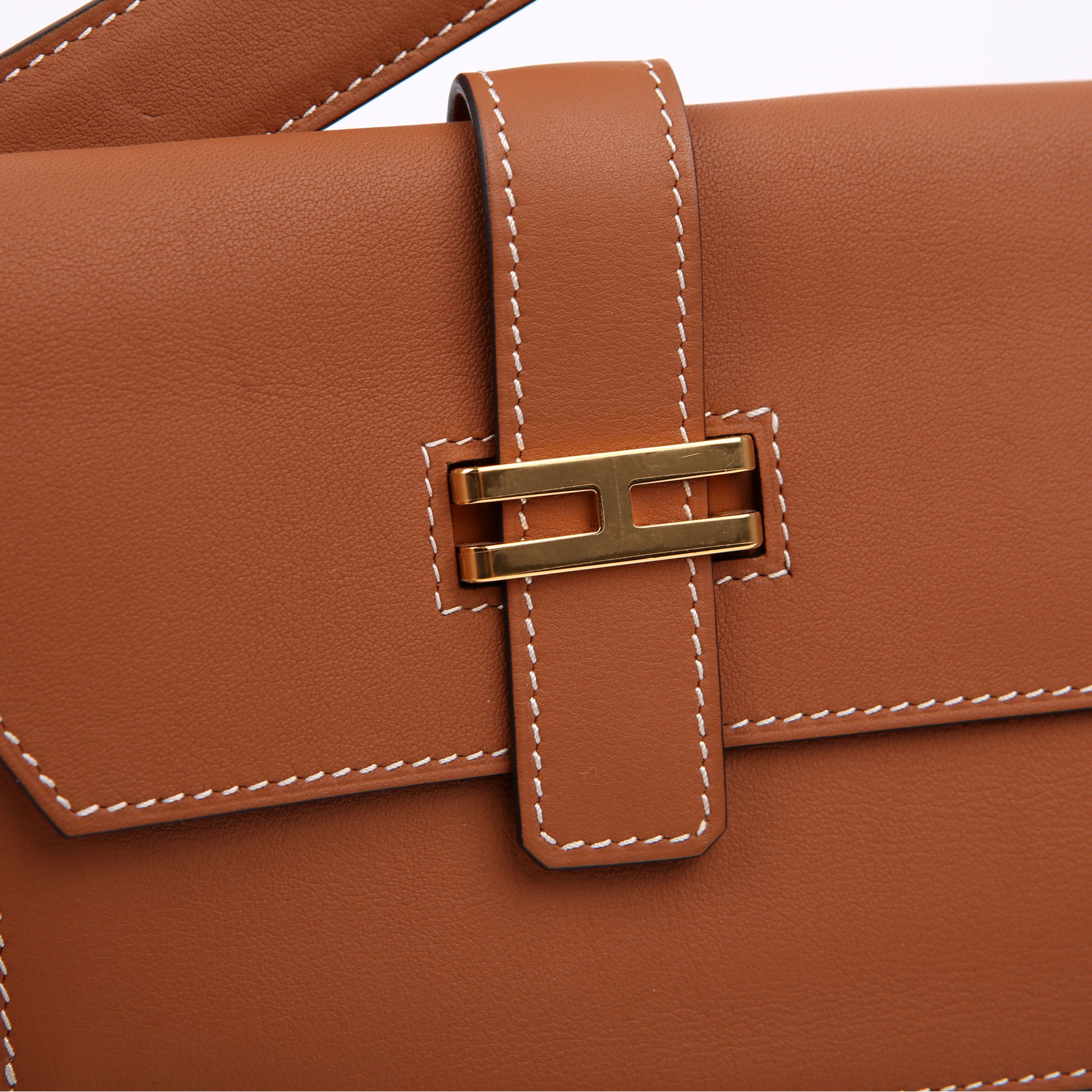 Hermes Elan Pocket Belt Bag Swift Brown