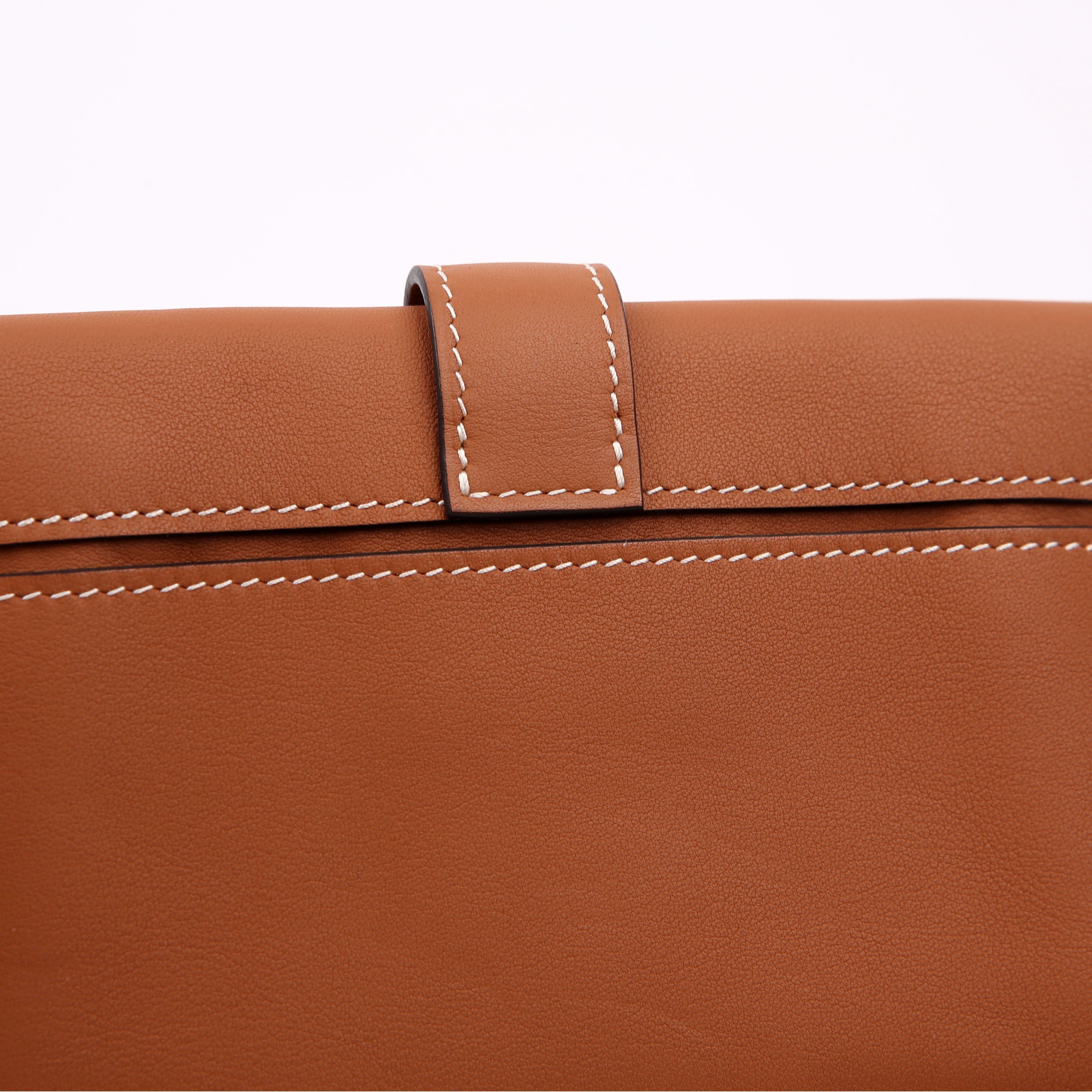 Hermes Elan Pocket Belt Bag Swift Brown